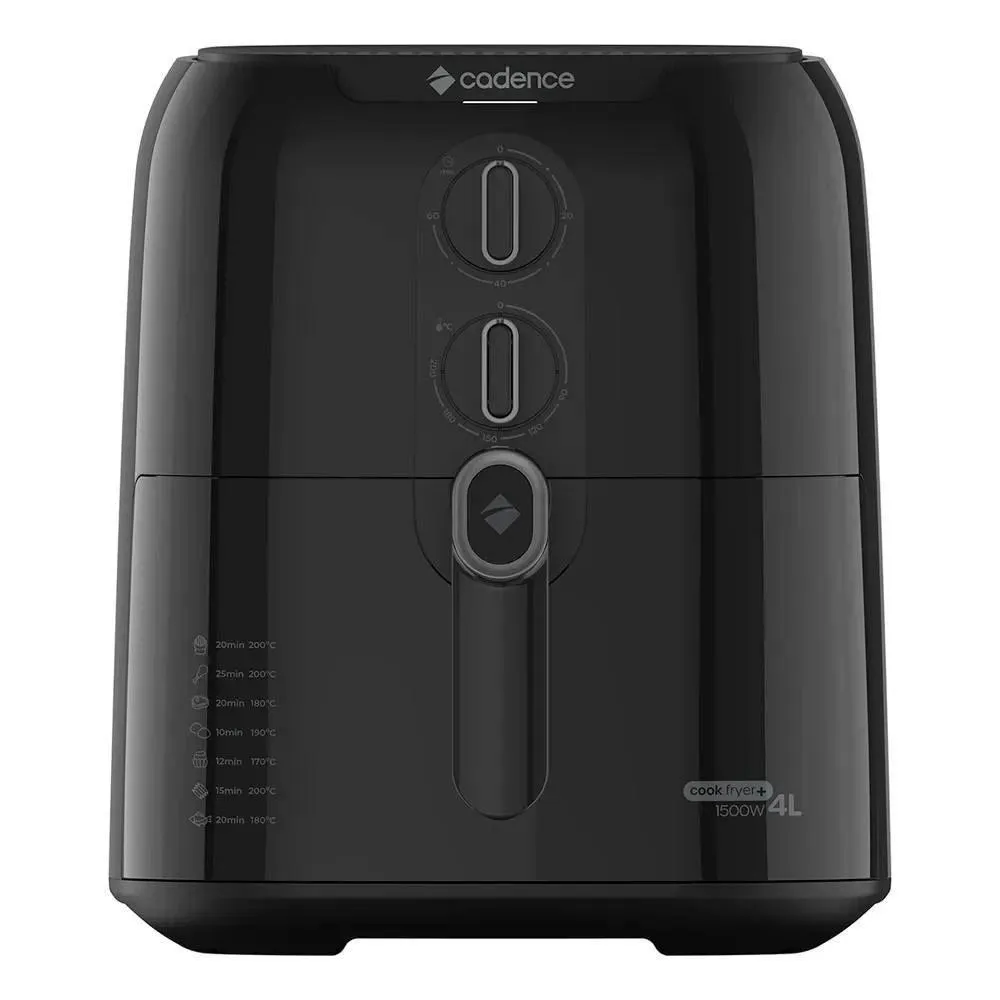 Fritadeira Cadence Cook Fryer 1500W 4 Litros FRT580