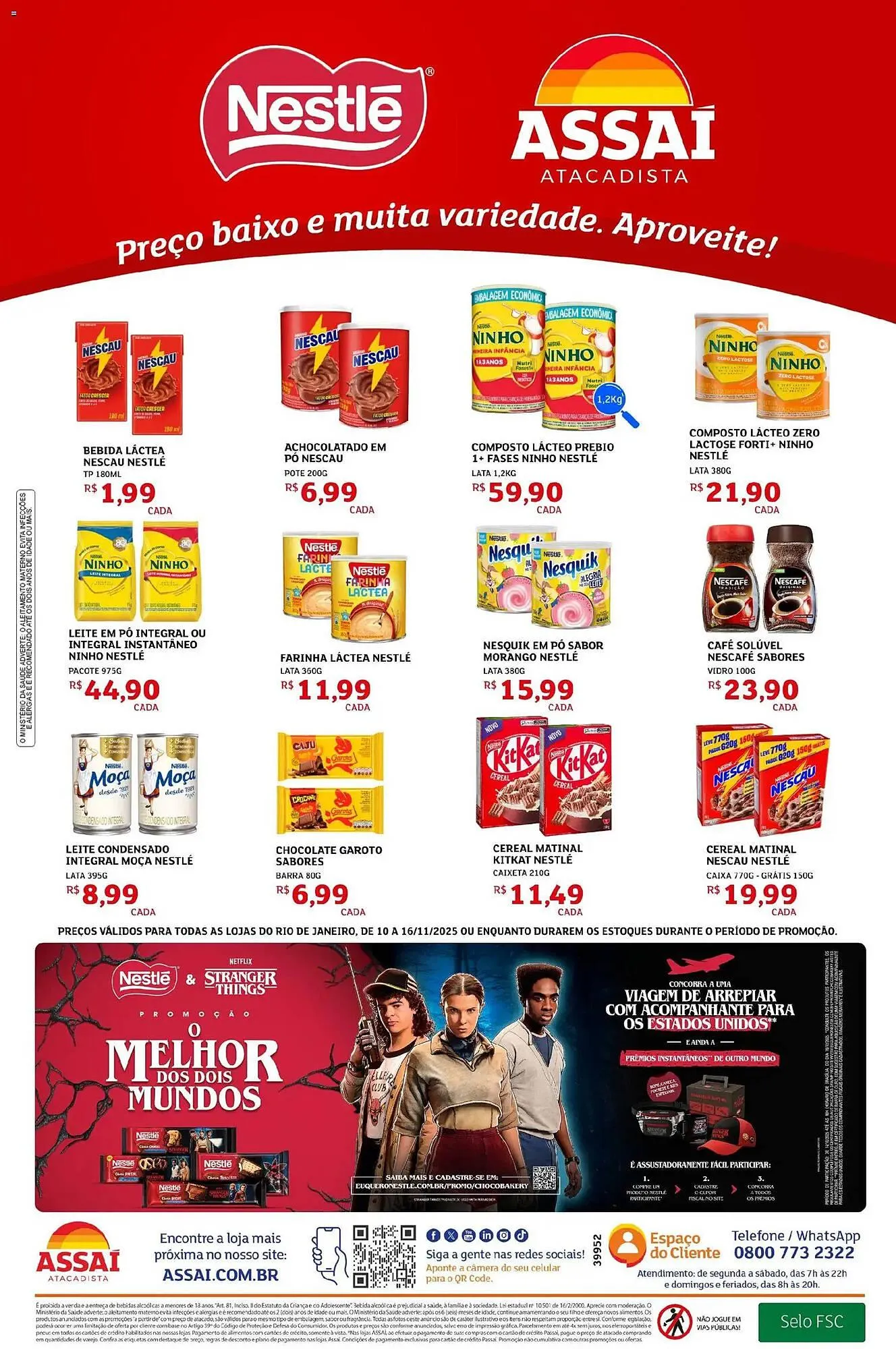 Encarte de Encarte Assaí Atacadista 10 de novembro até 16 de novembro 2025 - Pagina 4