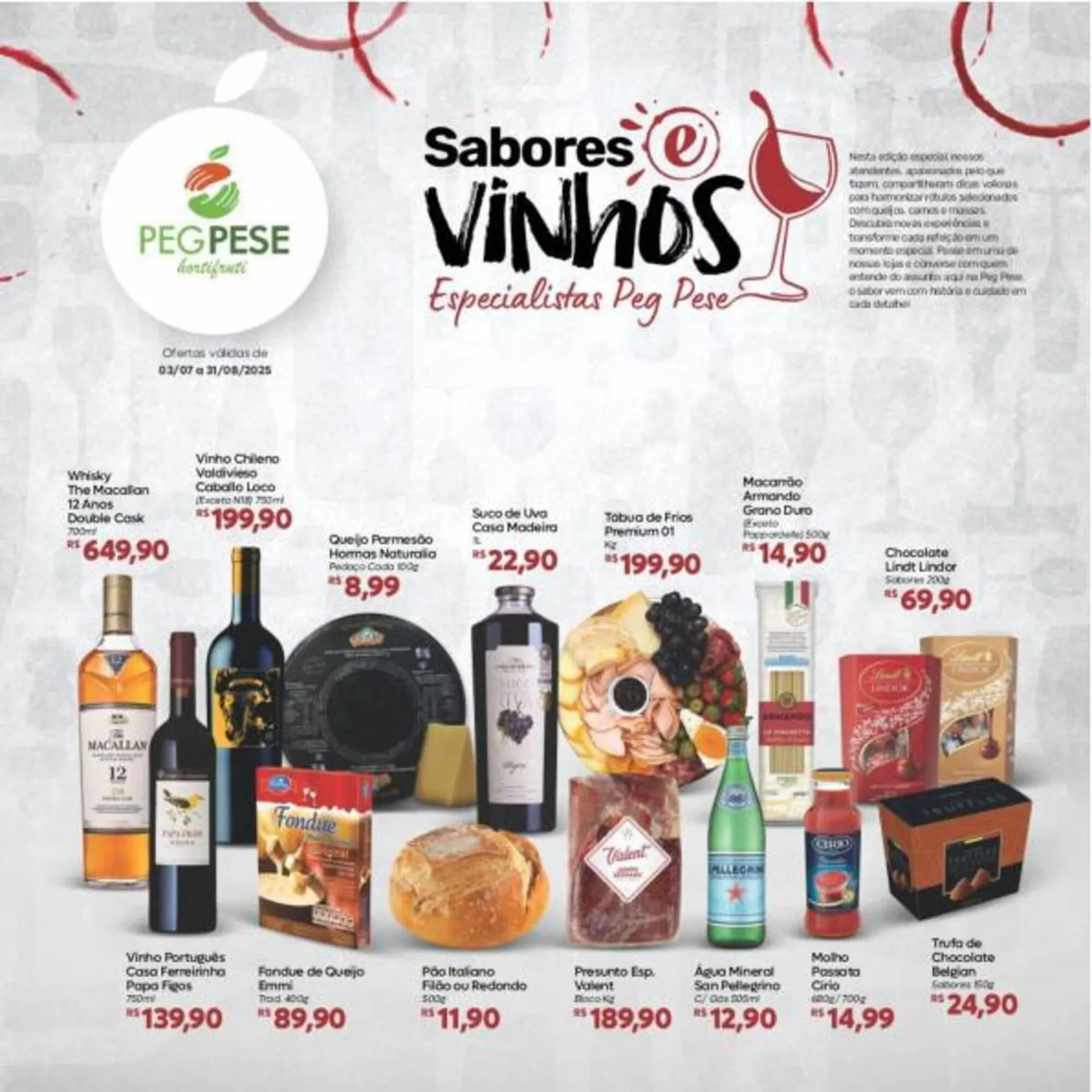 Encarte de Catálogo Peg Pese 7 de julho até 31 de agosto 2025 - Pagina 1