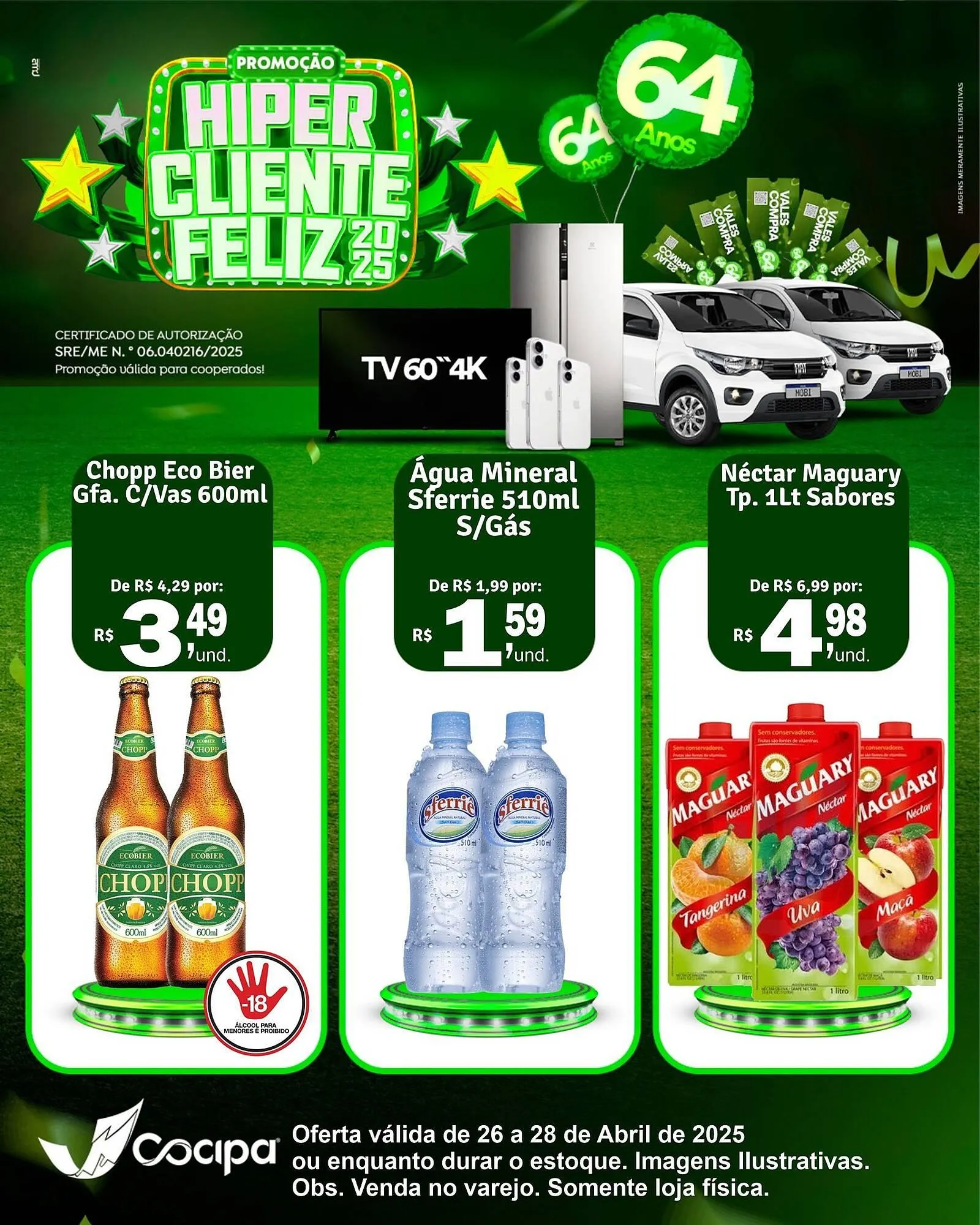 Encarte de Catálogo Cocipa 26 de abril até 28 de abril 2025 - Pagina 3