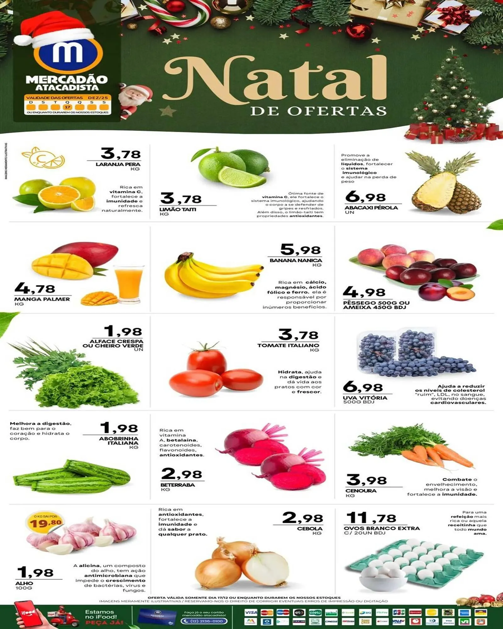 Encarte de Folheto Mercadão Atacadista 17 de dezembro até 22 de dezembro 2025 - Pagina 21