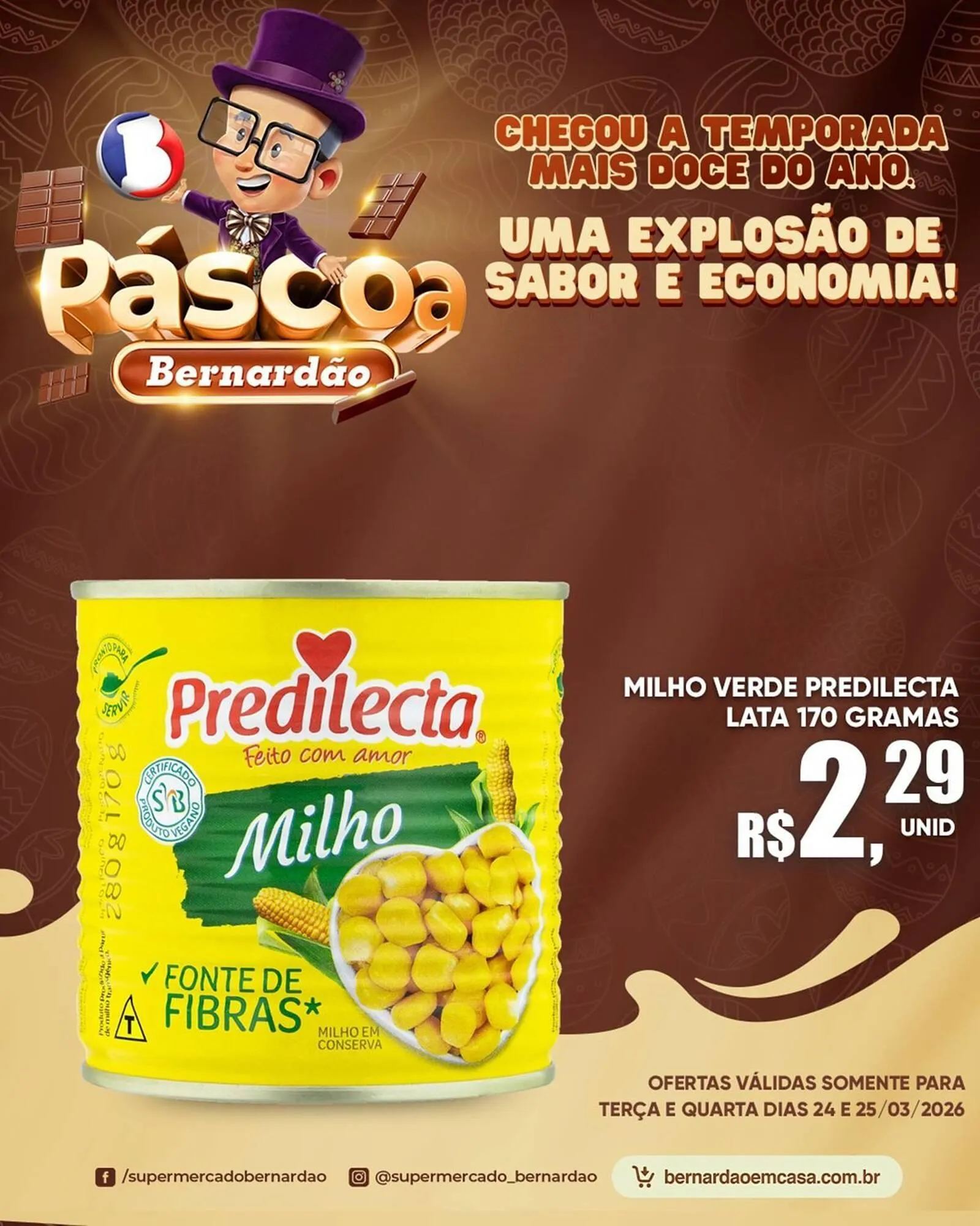 Encarte de Catálogo Supermercado Bernardão 24 de março até 25 de março 2026 - Pagina 2
