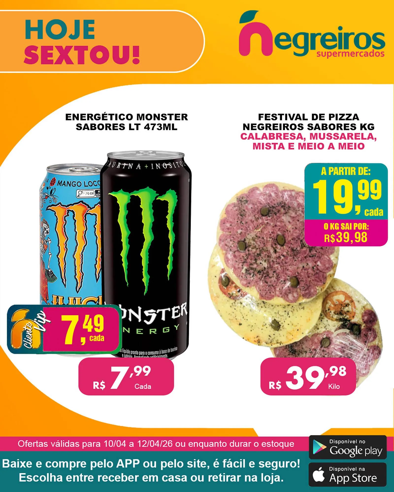 Encarte de Folheto Negreiros 11 de abril até 12 de abril 2026 - Pagina 4