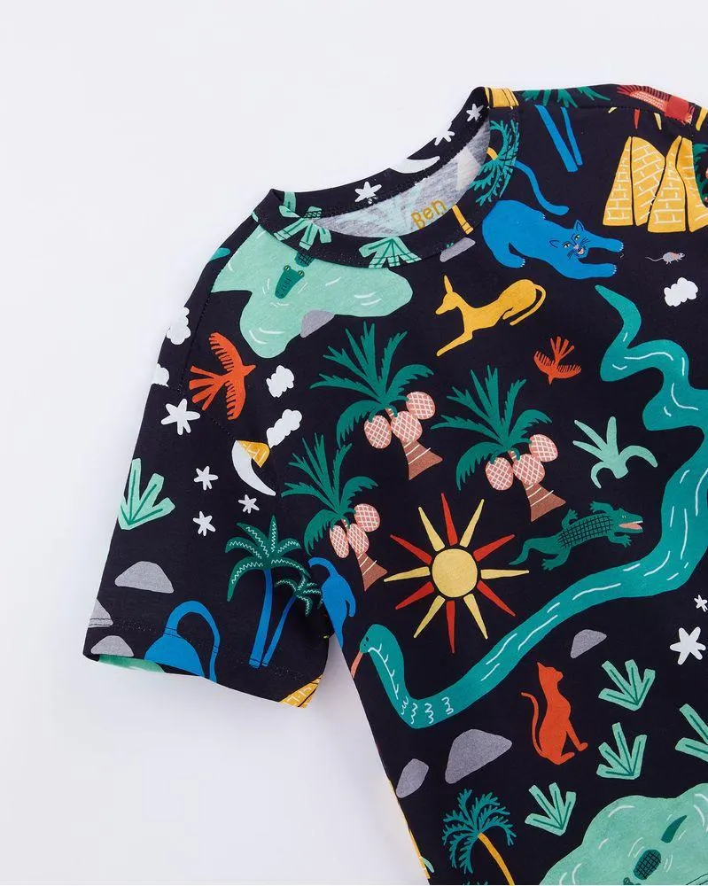 Camiseta Malha Rio Nilo