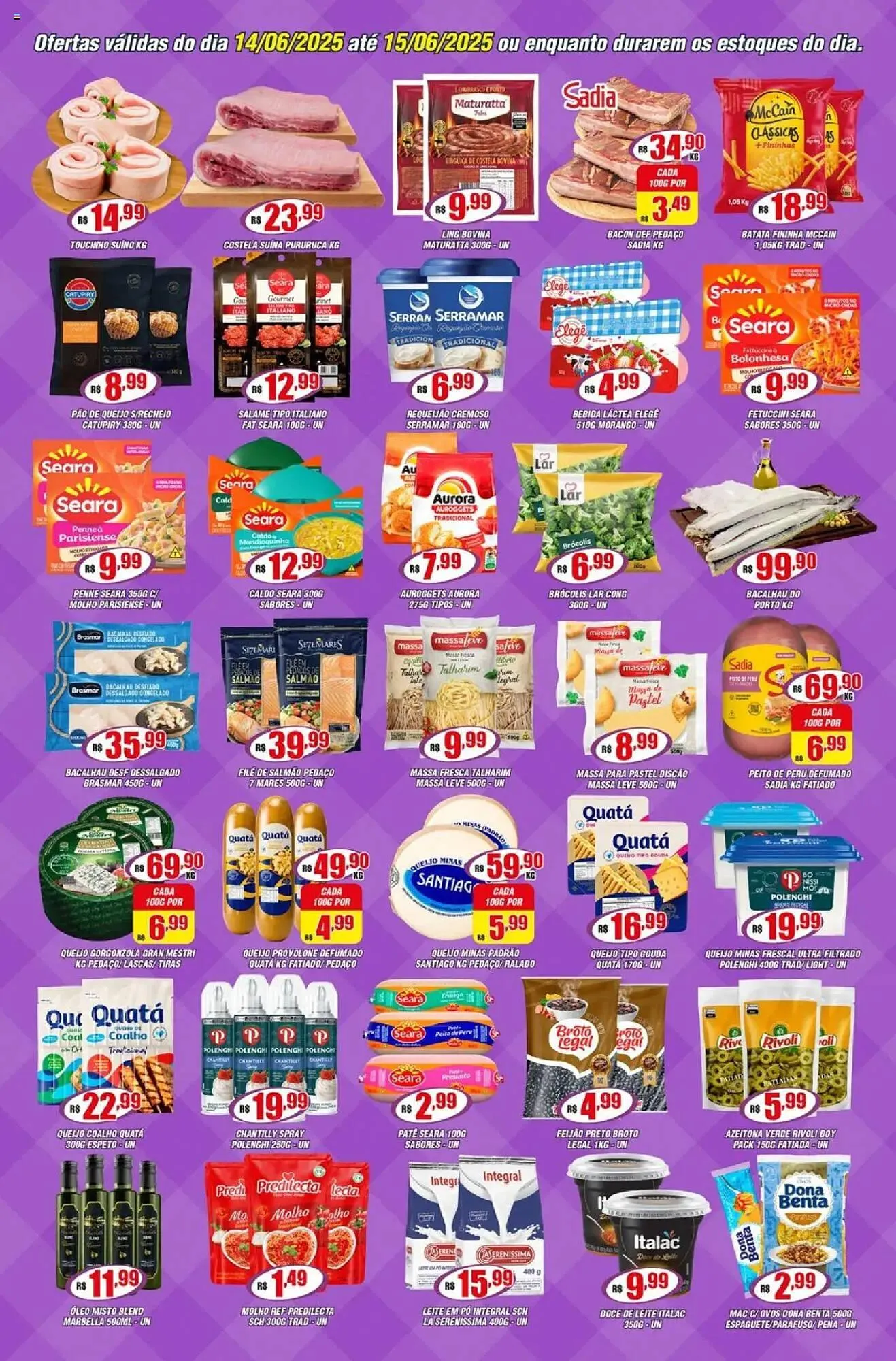 Encarte de Catálogo Violeta Supermercados 14 de junho até 16 de junho 2025 - Pagina 2