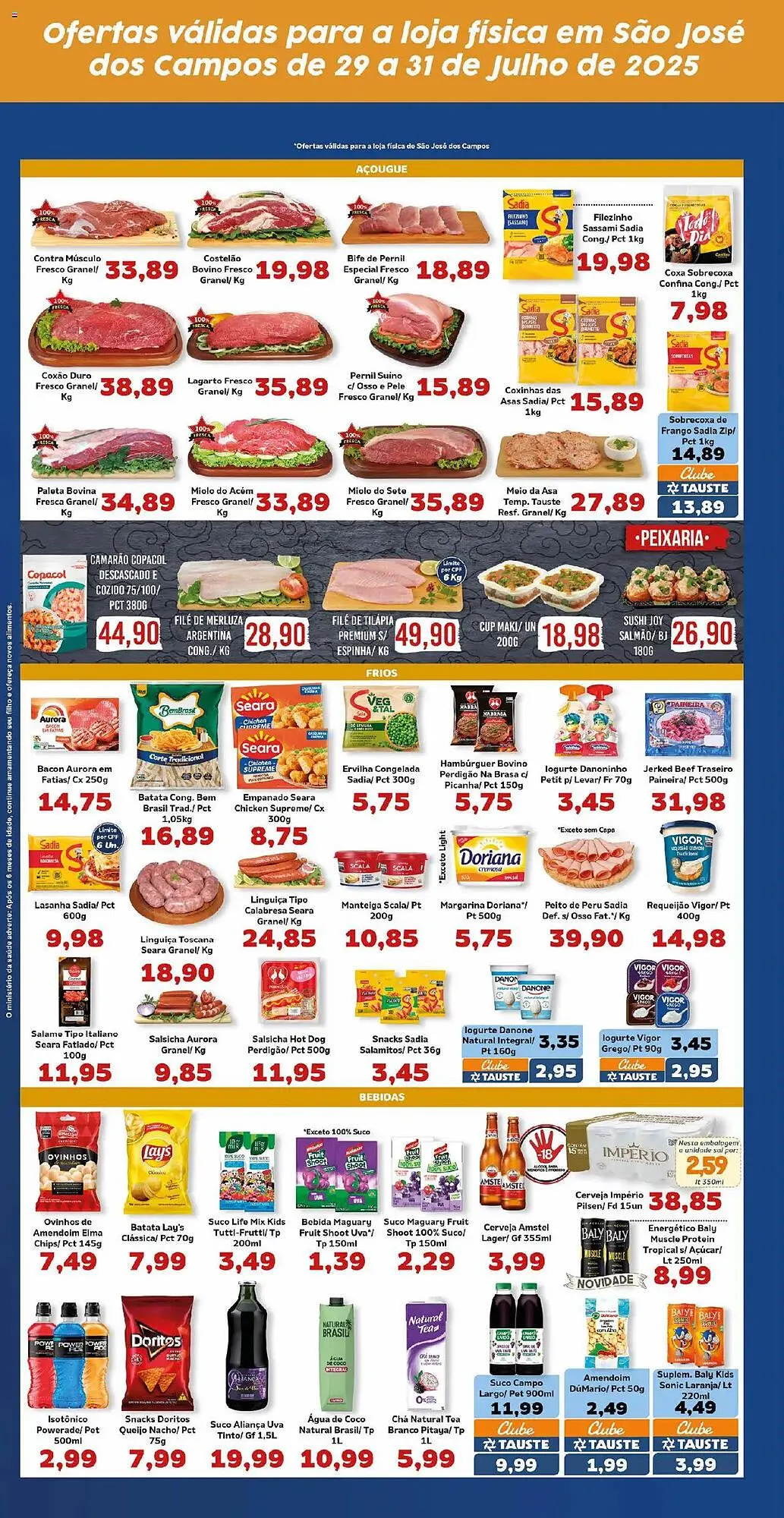 Encarte de Catálogo Supermercados Tauste 29 de julho até 1 de agosto 2025 - Pagina 4