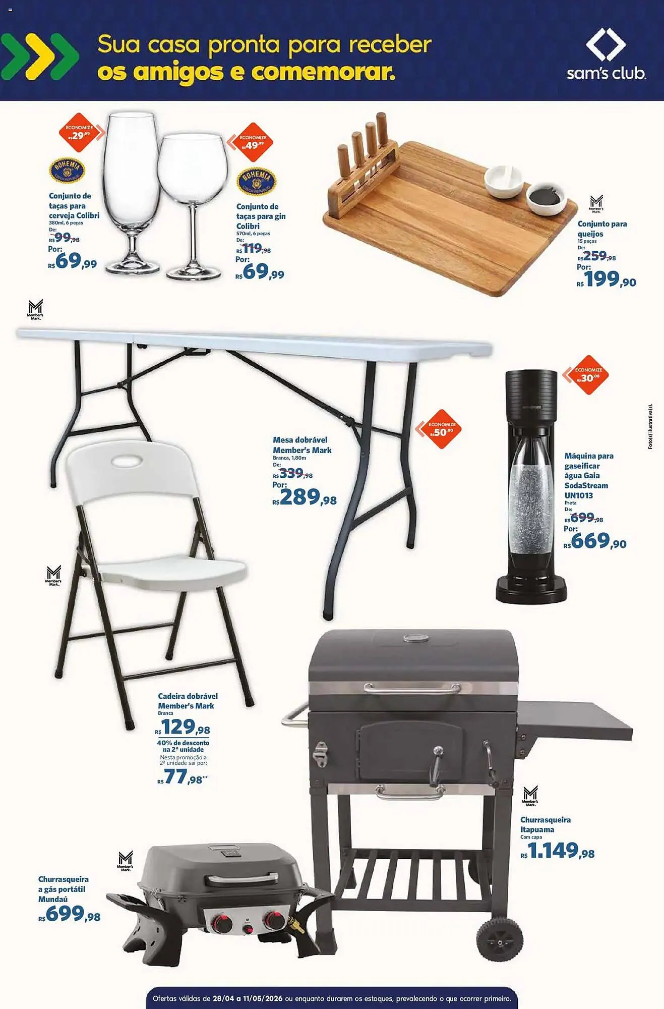 Encarte de Folheto Sam's Club 28 de abril até 11 de maio 2026 - Pagina 4