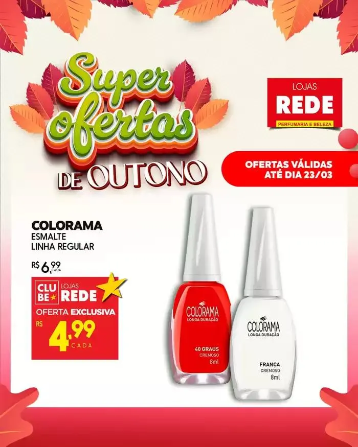 Encarte de Encarte Lojas Rede 18 de março até 23 de março 2025 - Pagina 7
