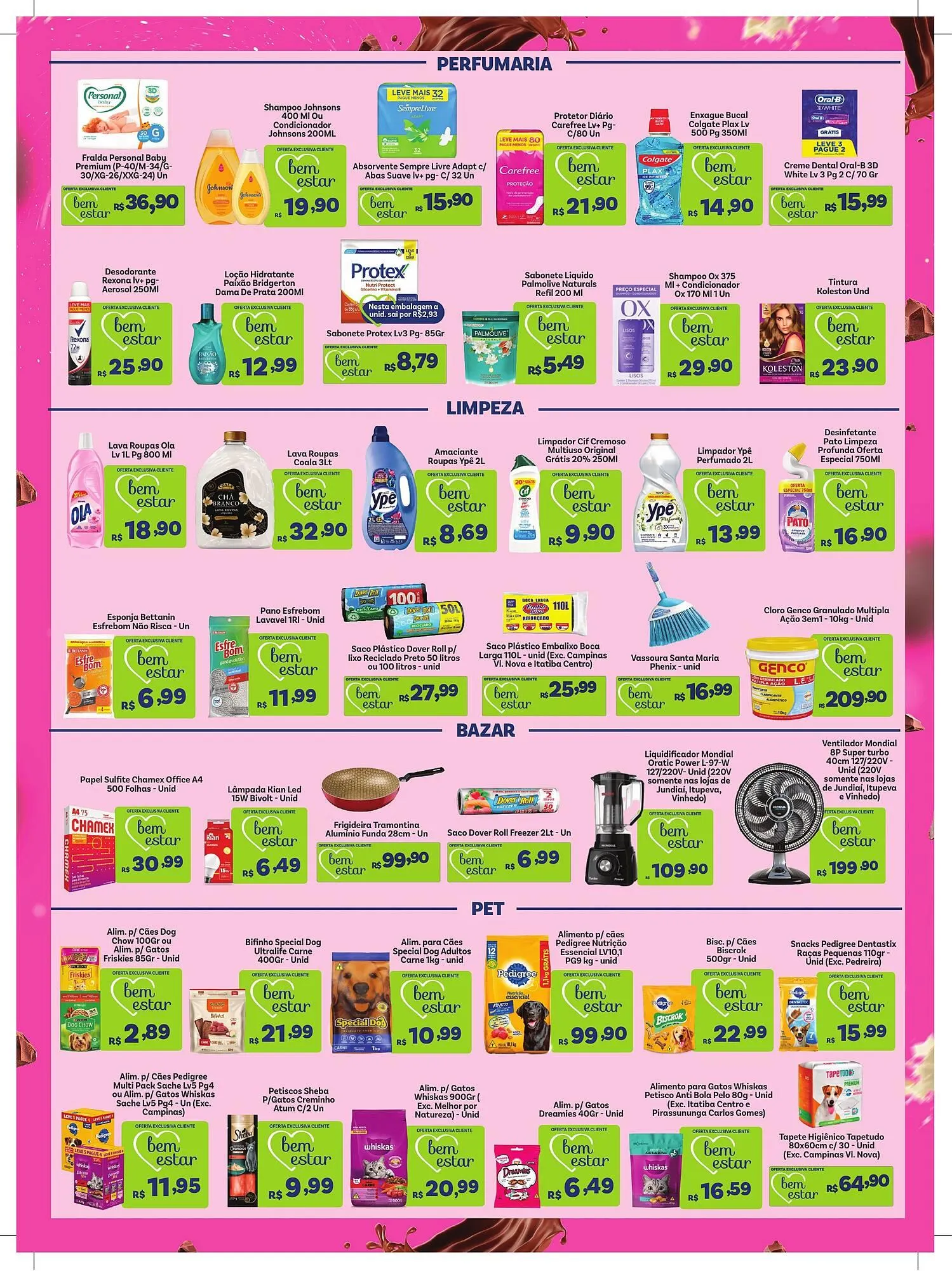 Encarte de Catálogo Covabra Supermercados 19 de março até 25 de março 2026 - Pagina 3