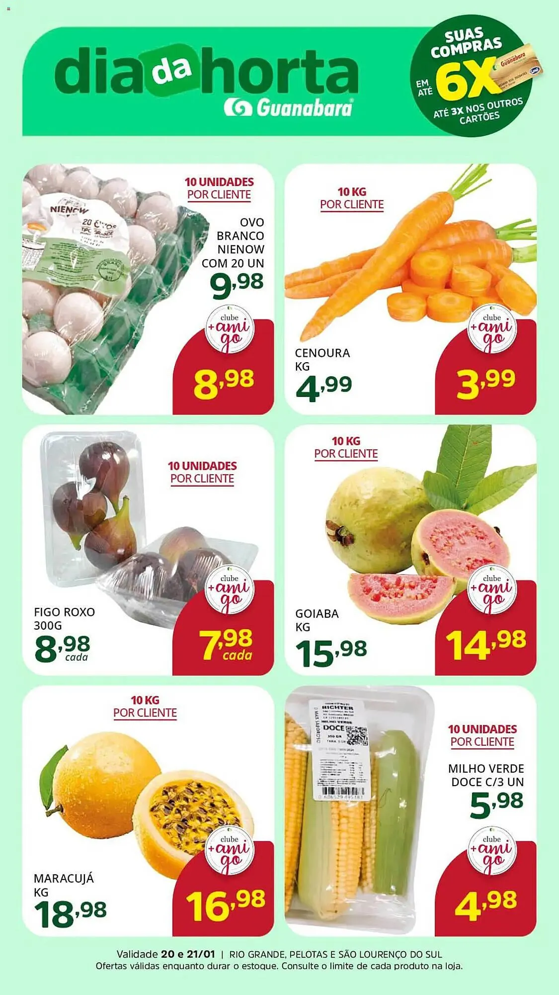 Encarte de Encarte Supermercados Guanabara 20 de janeiro até 21 de janeiro 2026 - Pagina 3