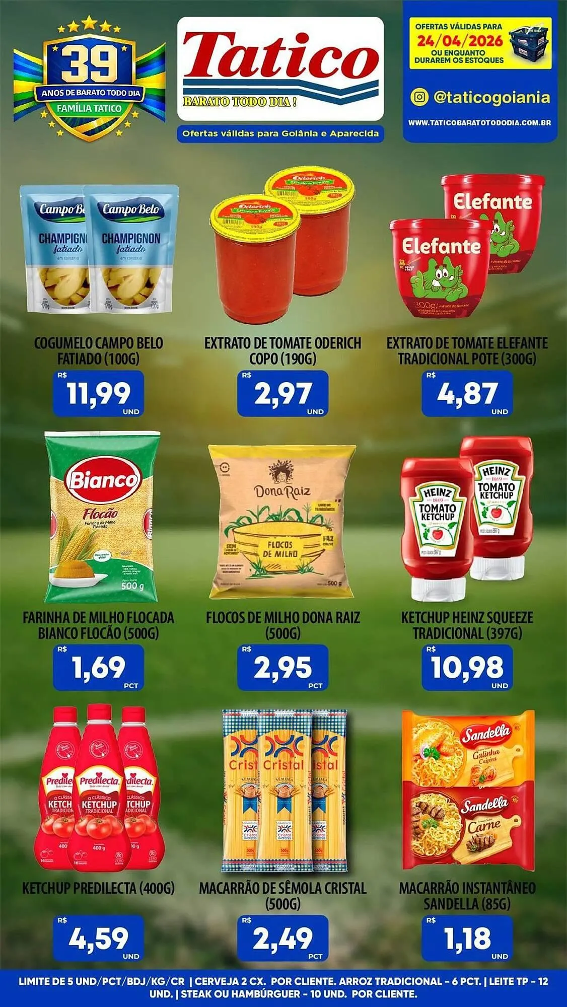 Encarte de Tabloide Tatico 24 de abril até 24 de abril 2026 - Pagina 3