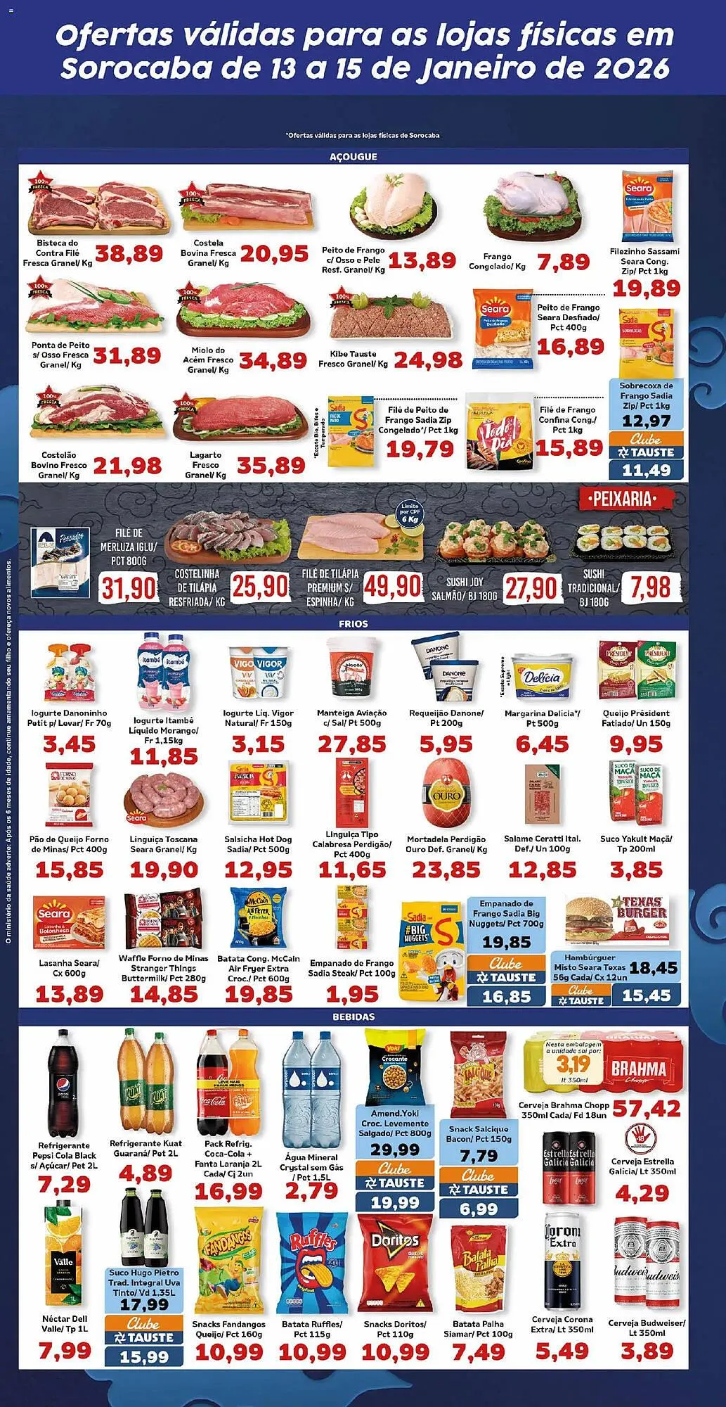 Encarte de Catálogo Supermercados Tauste 13 de janeiro até 15 de janeiro 2026 - Pagina 4