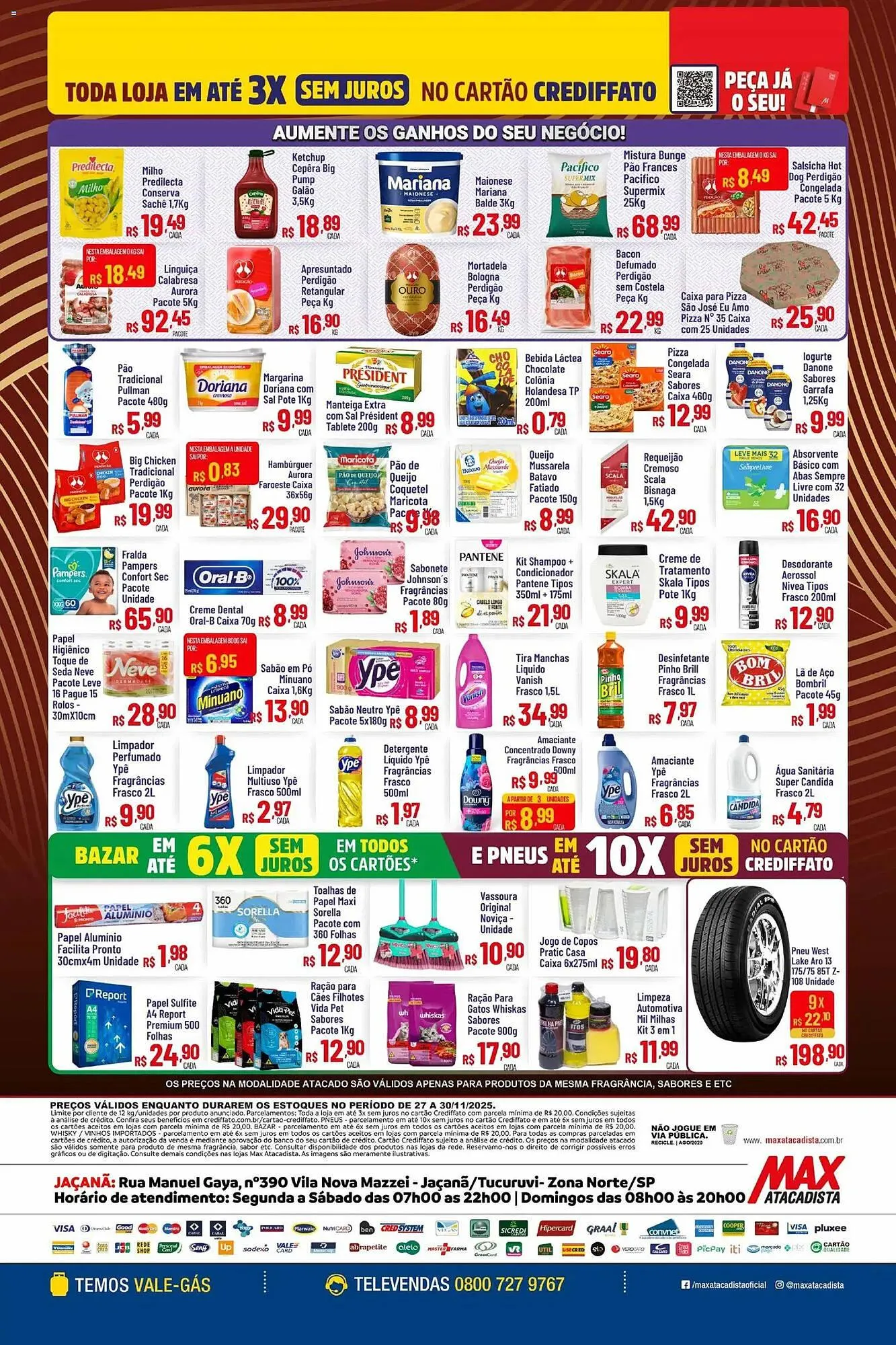 Encarte de Encarte Max Atacadista 27 de novembro até 30 de novembro 2025 - Pagina 4