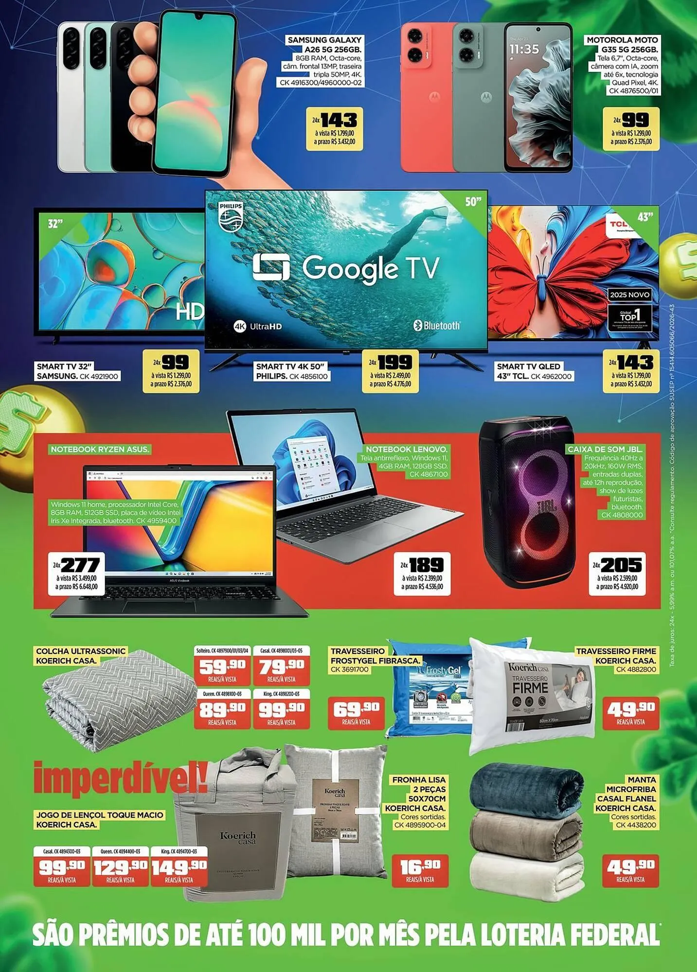 Encarte de Catálogo Lojas Koerich 13 de março até 31 de março 2026 - Pagina 3