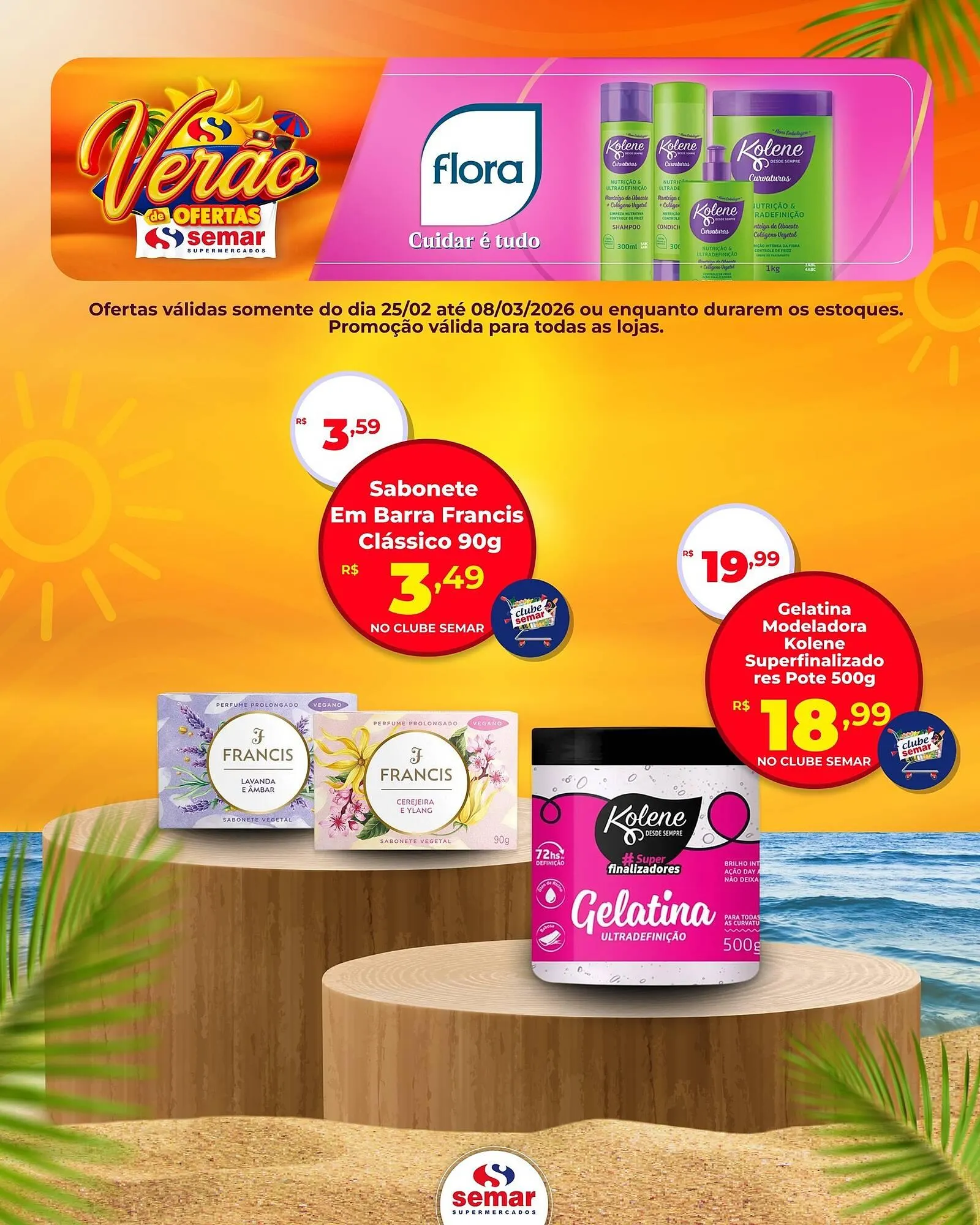Encarte de Folheto Semar Supermercado 25 de fevereiro até 8 de março 2026 - Pagina 2