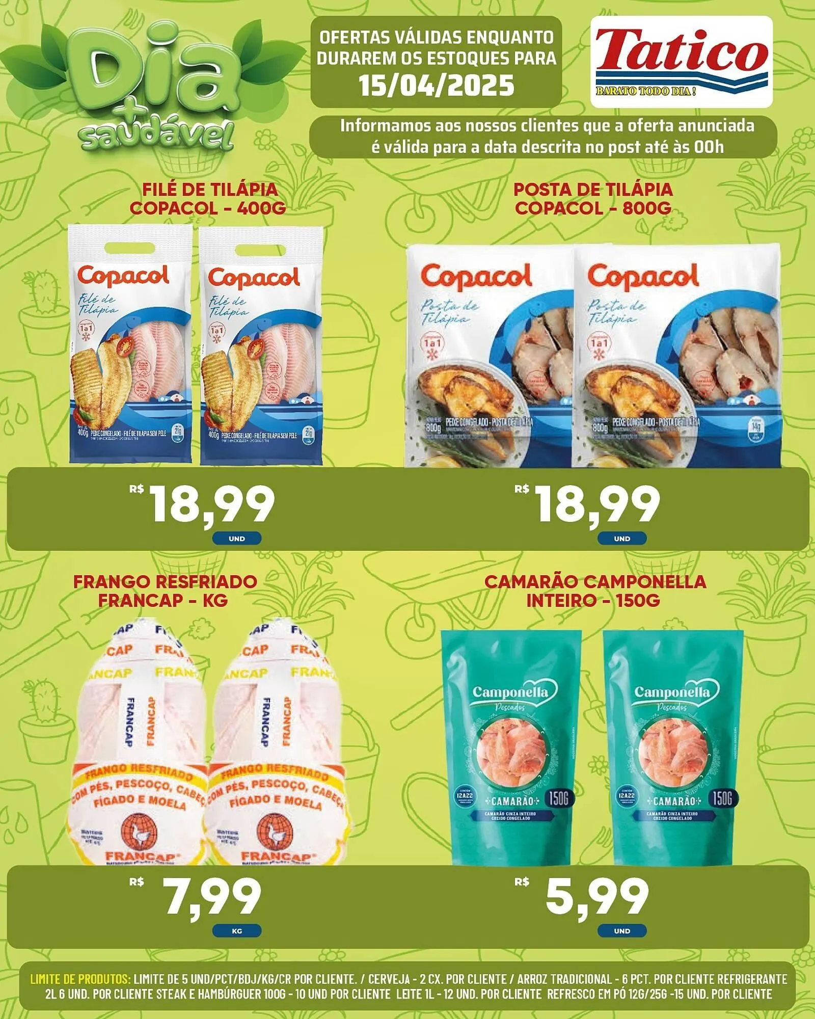 Encarte de Catálogo Tatico 14 de abril até 15 de abril 2025 - Pagina 3
