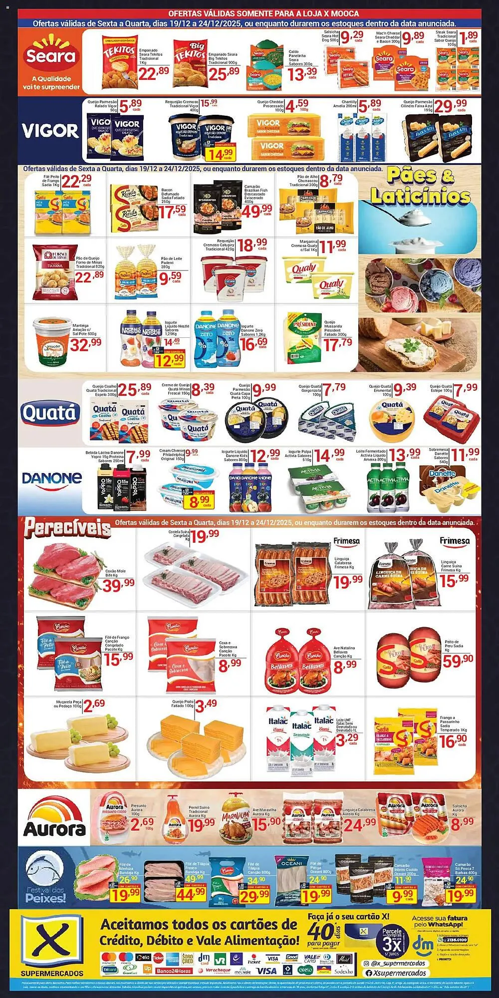 Encarte de Folheto X Supermercados 19 de dezembro até 24 de dezembro 2025 - Pagina 4