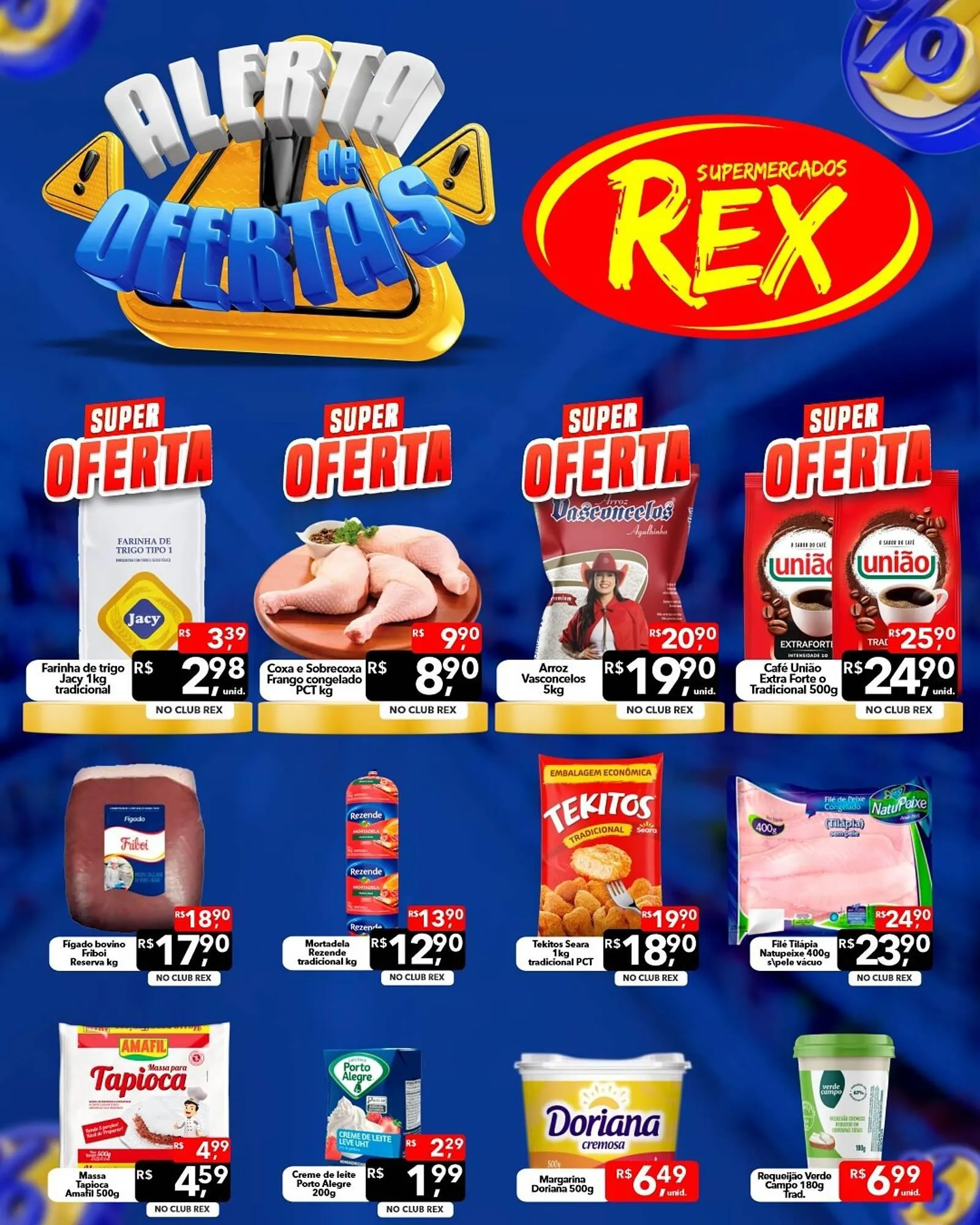 Encarte de Catálogo Supermercados Rex 12 de maio até 14 de maio 2026 - Pagina 1