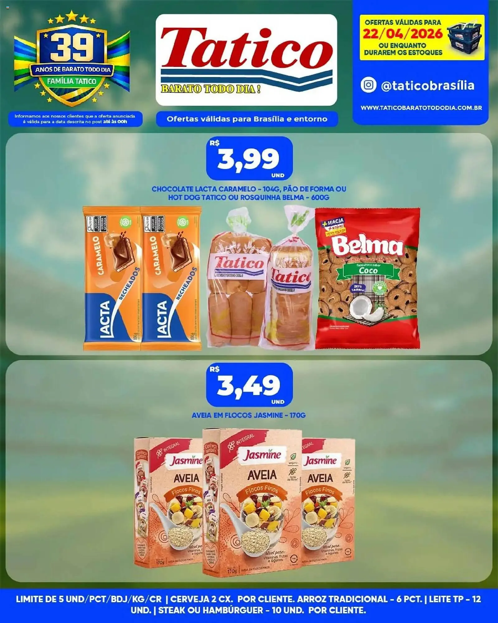 Encarte de Tabloide Tatico 22 de abril até 22 de abril 2026 - Pagina 4