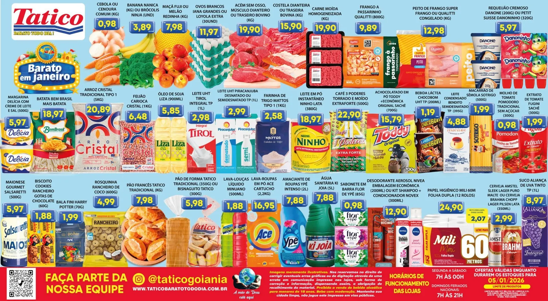 Encarte de Tabloide Tatico 1 de maio até 1 de maio 2026 - Pagina 1