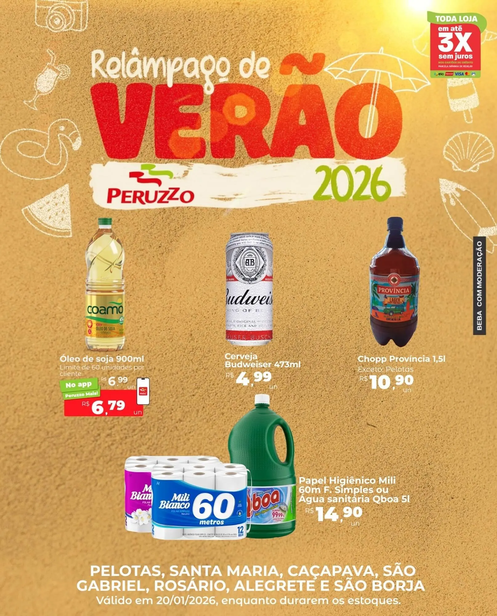 Encarte de Encarte Peruzzo 20 de janeiro até 20 de janeiro 2026 - Pagina 1