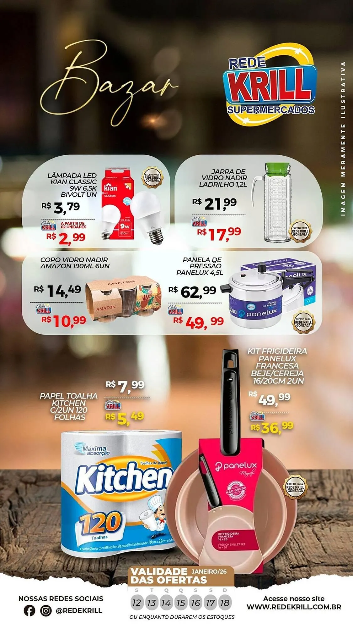 Encarte de Folheto Rede Krill 12 de janeiro até 15 de janeiro 2026 - Pagina 5
