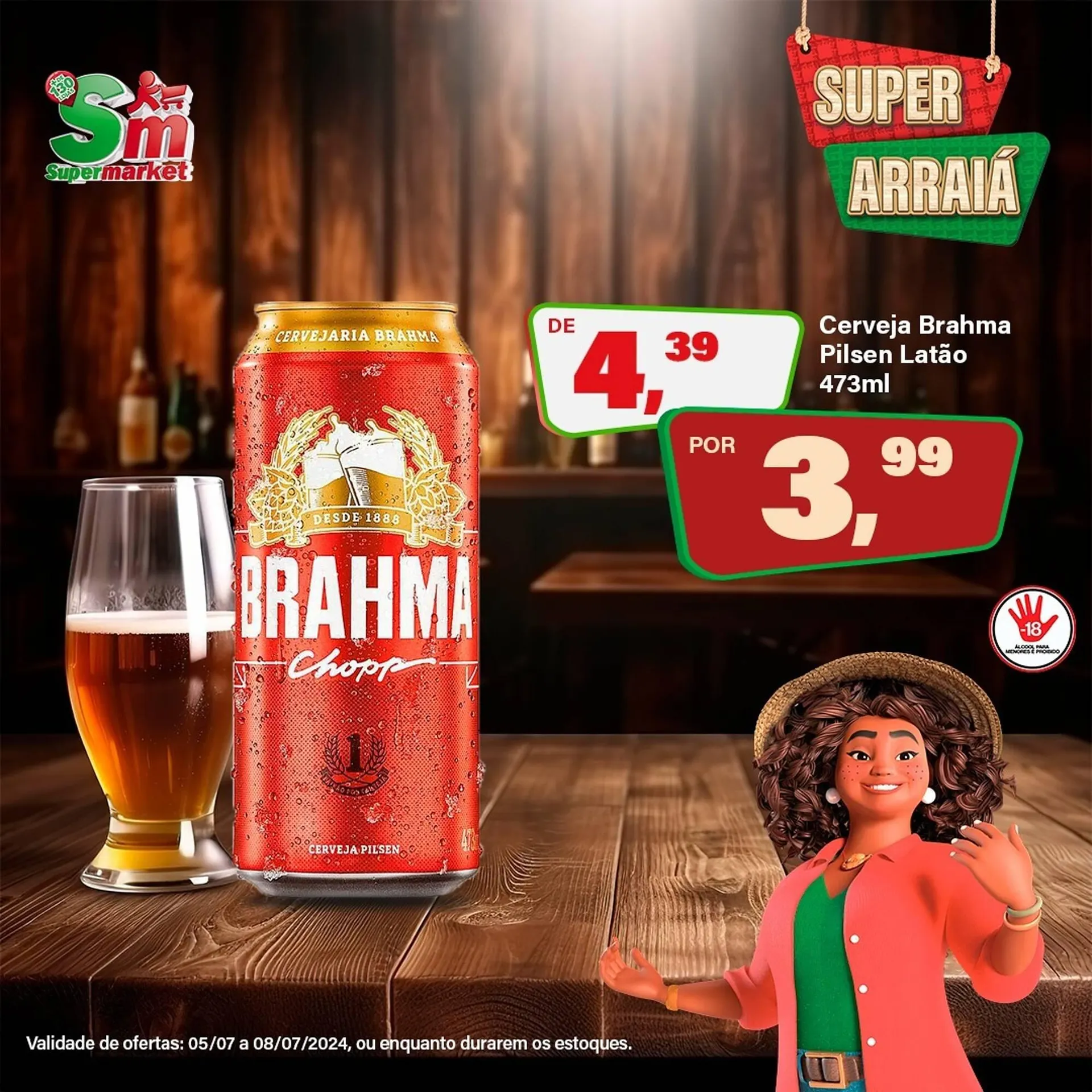 Encarte de Catálogo Rede Supermarket 5 de julho até 8 de julho 2024 - Pagina 4