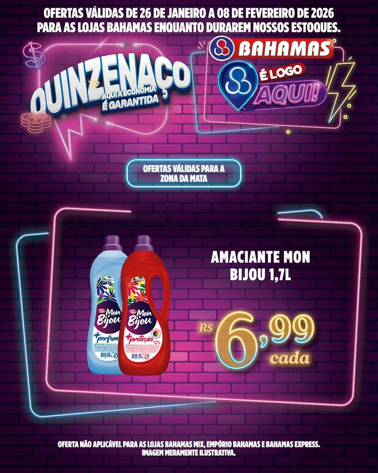 Encarte de Catálogo Bahamas Supermercados 26 de janeiro até 8 de fevereiro 2026 - Pagina 2
