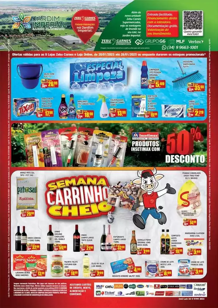 Encarte de Encarte Zebu Carnes Supermercados 21 de janeiro até 26 de janeiro 2025 - Pagina 2