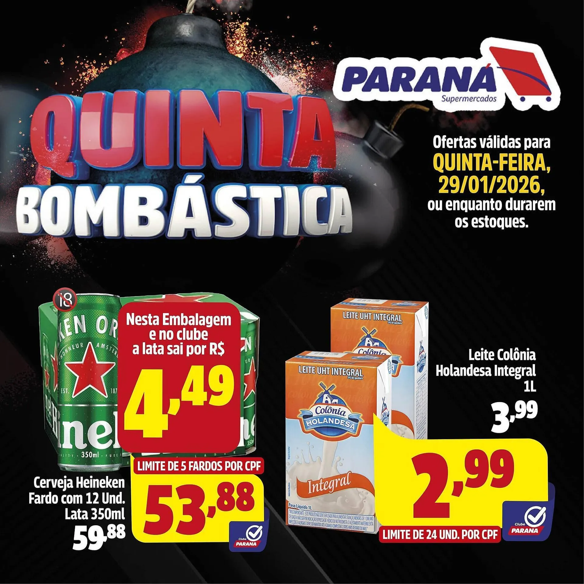 Folheto Supermercado Paraná - 1