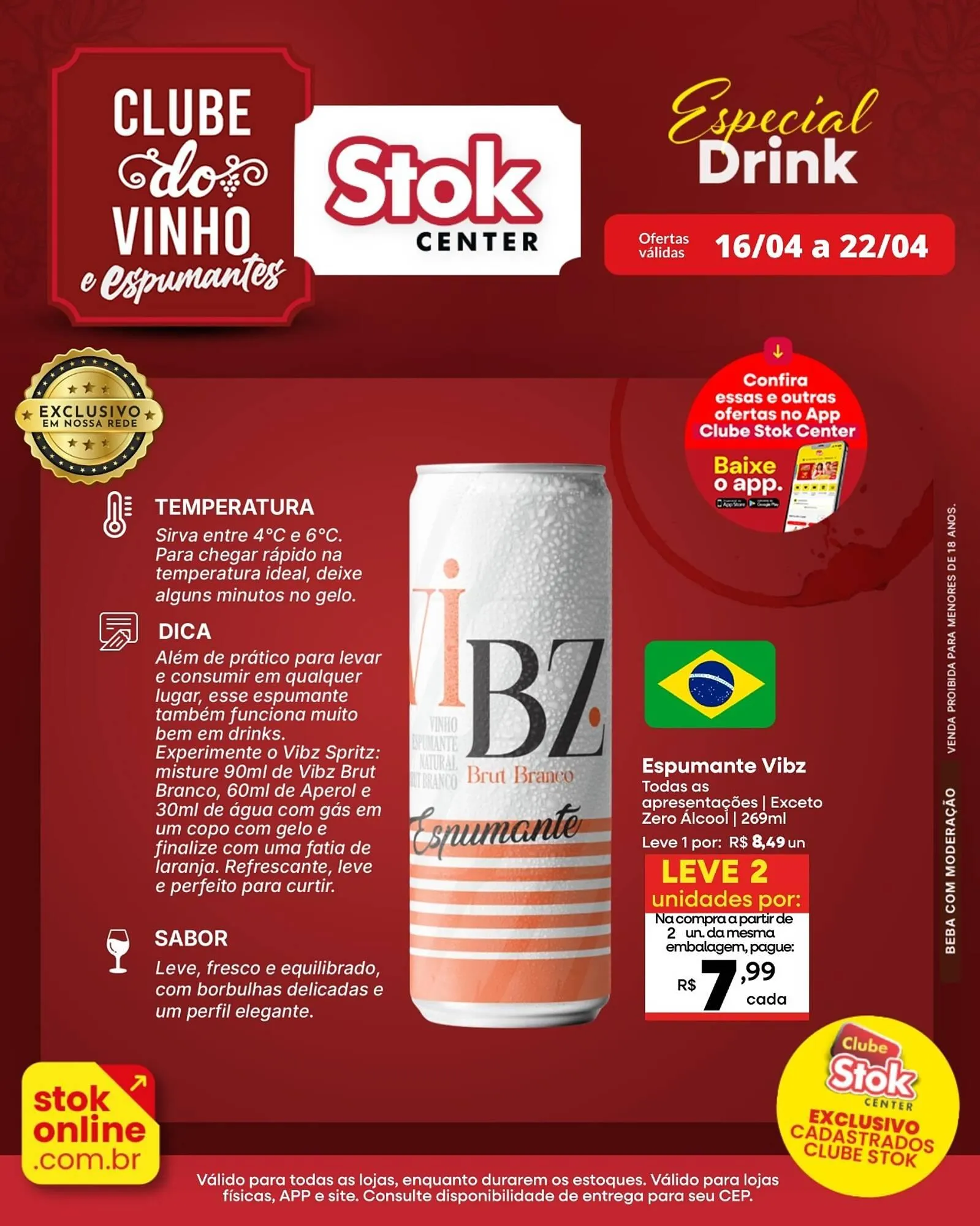 Encarte de Encarte Stok Center 16 de abril até 22 de abril 2026 - Pagina 1