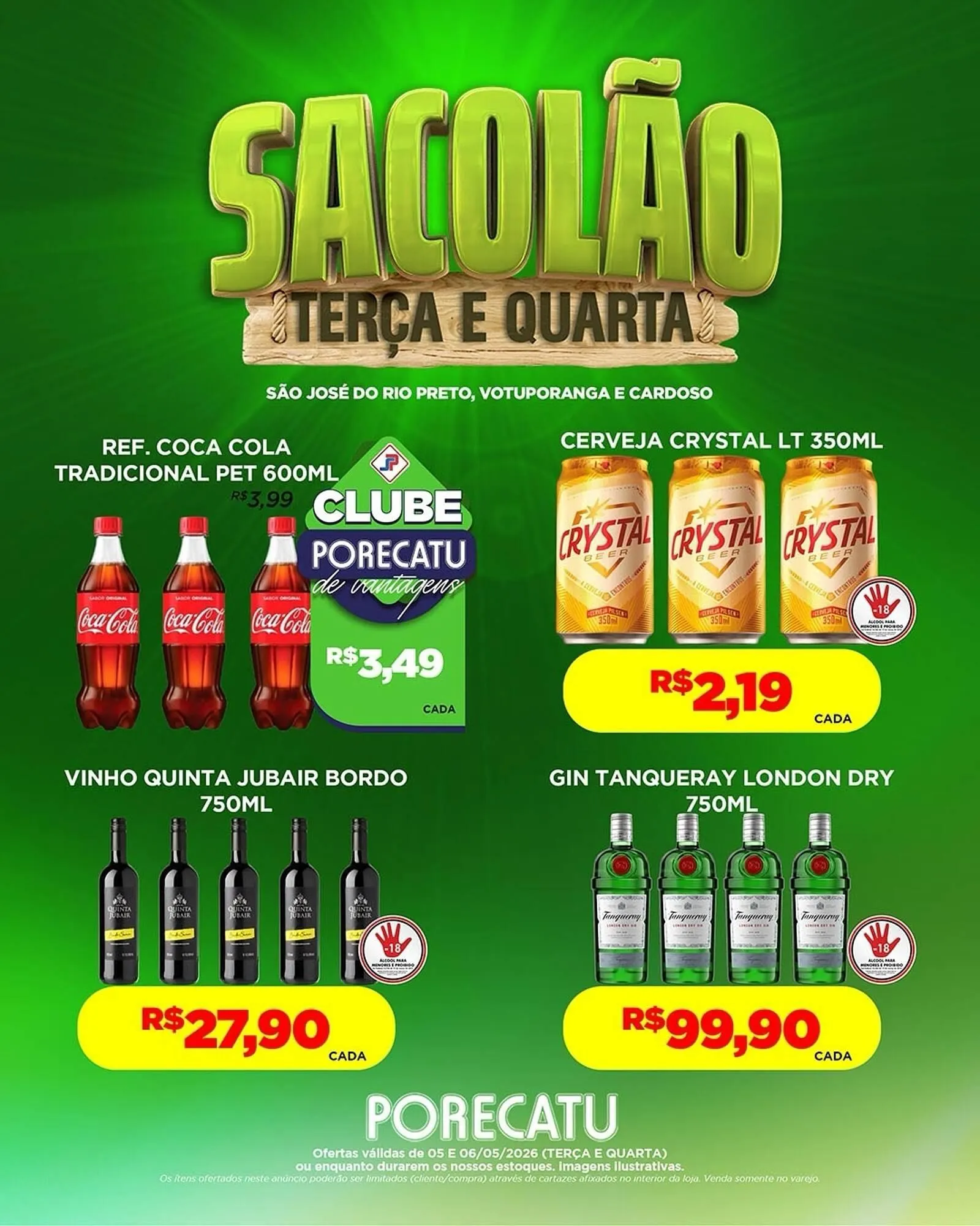 Encarte de Catálogo Supermercado Porecatu 5 de maio até 6 de maio 2026 - Pagina 14