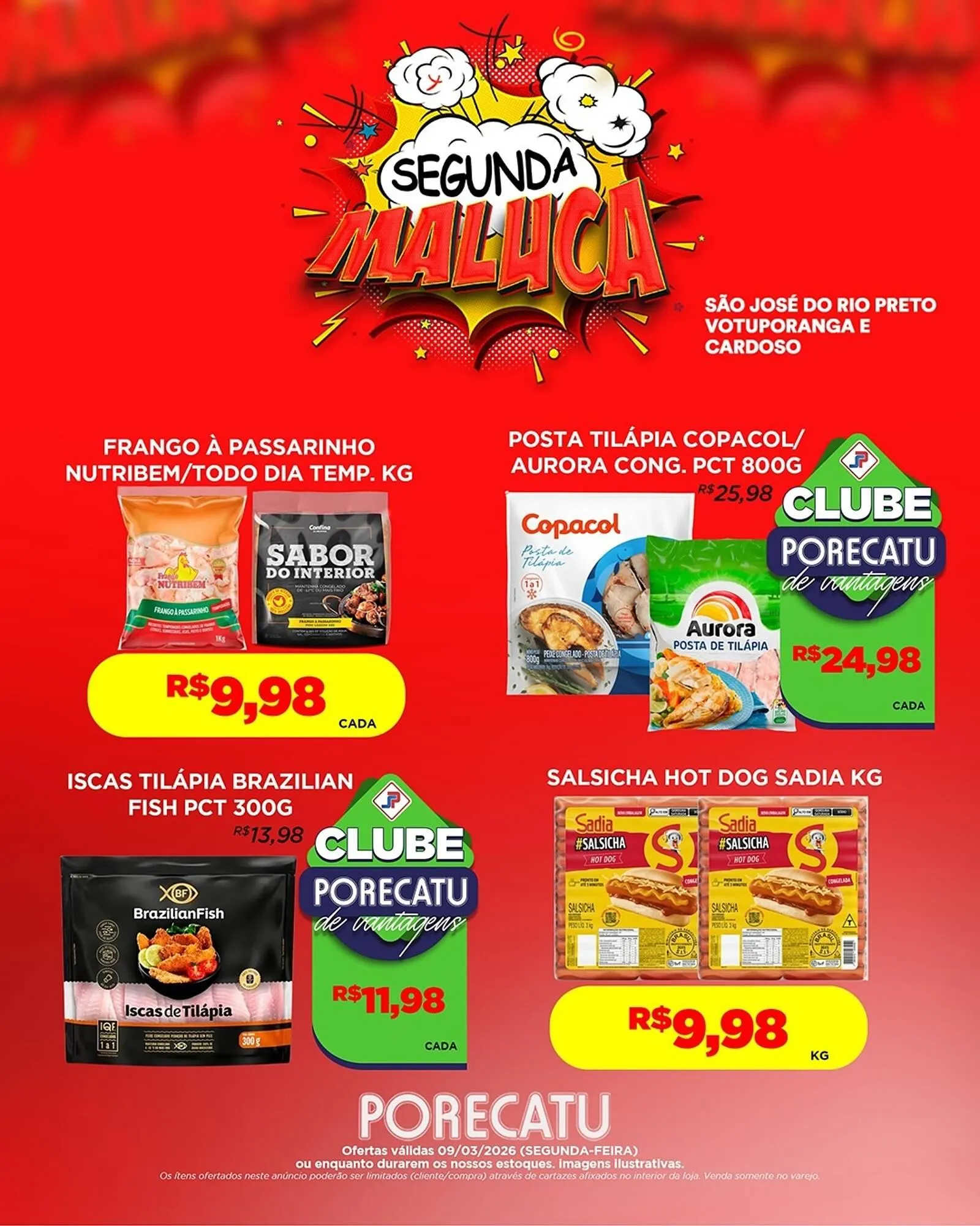 Encarte de Catálogo Supermercado Porecatu 9 de março até 9 de março 2026 - Pagina 5