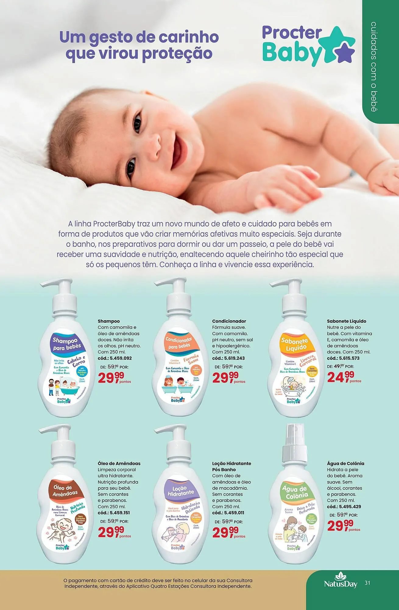 Encarte de Catálogo Quatro Estações 10 de março até 30 de junho 2025 - Pagina 31