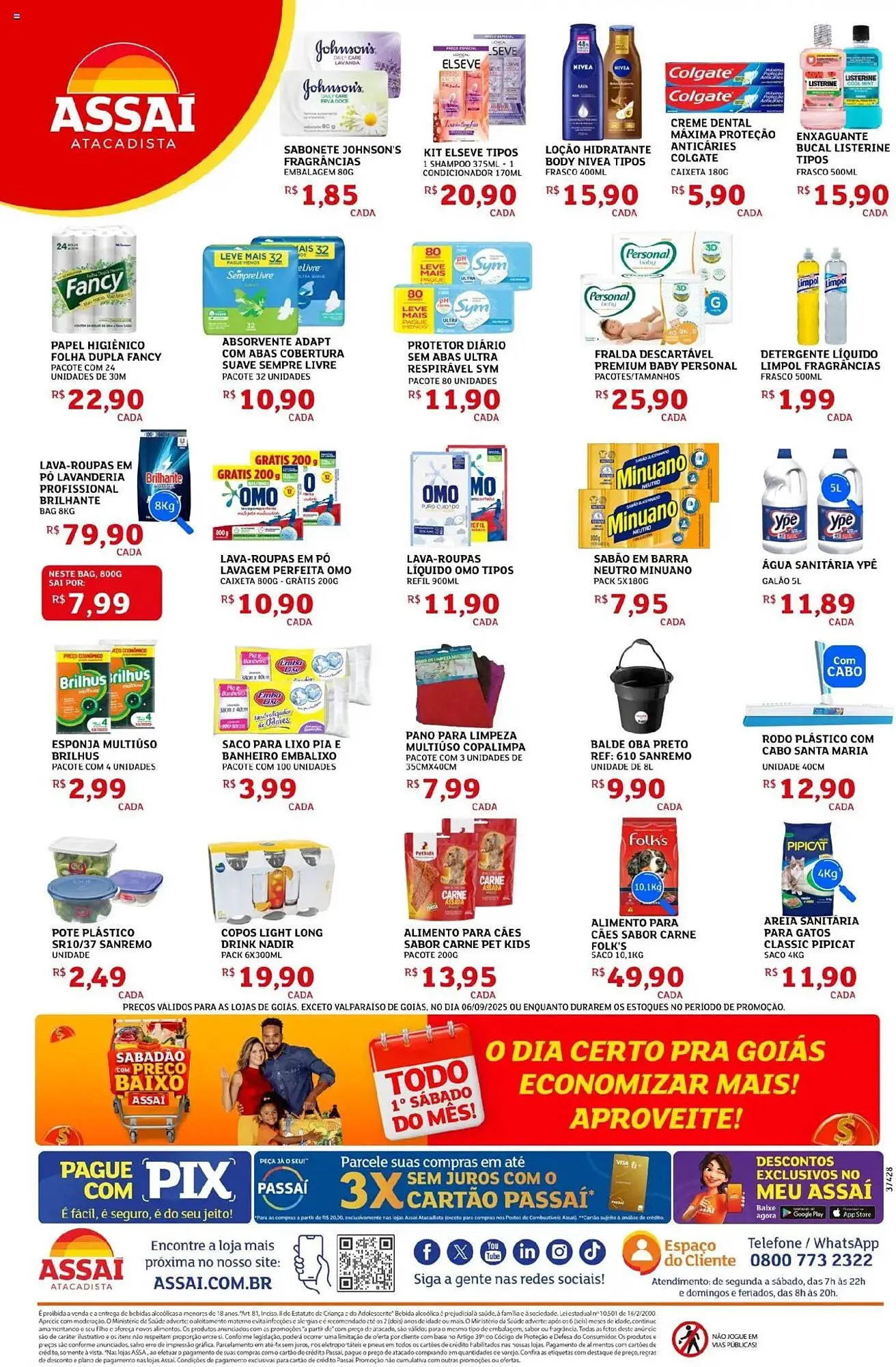 Encarte de Encarte Assaí Atacadista 6 de setembro até 6 de setembro 2025 - Pagina 4