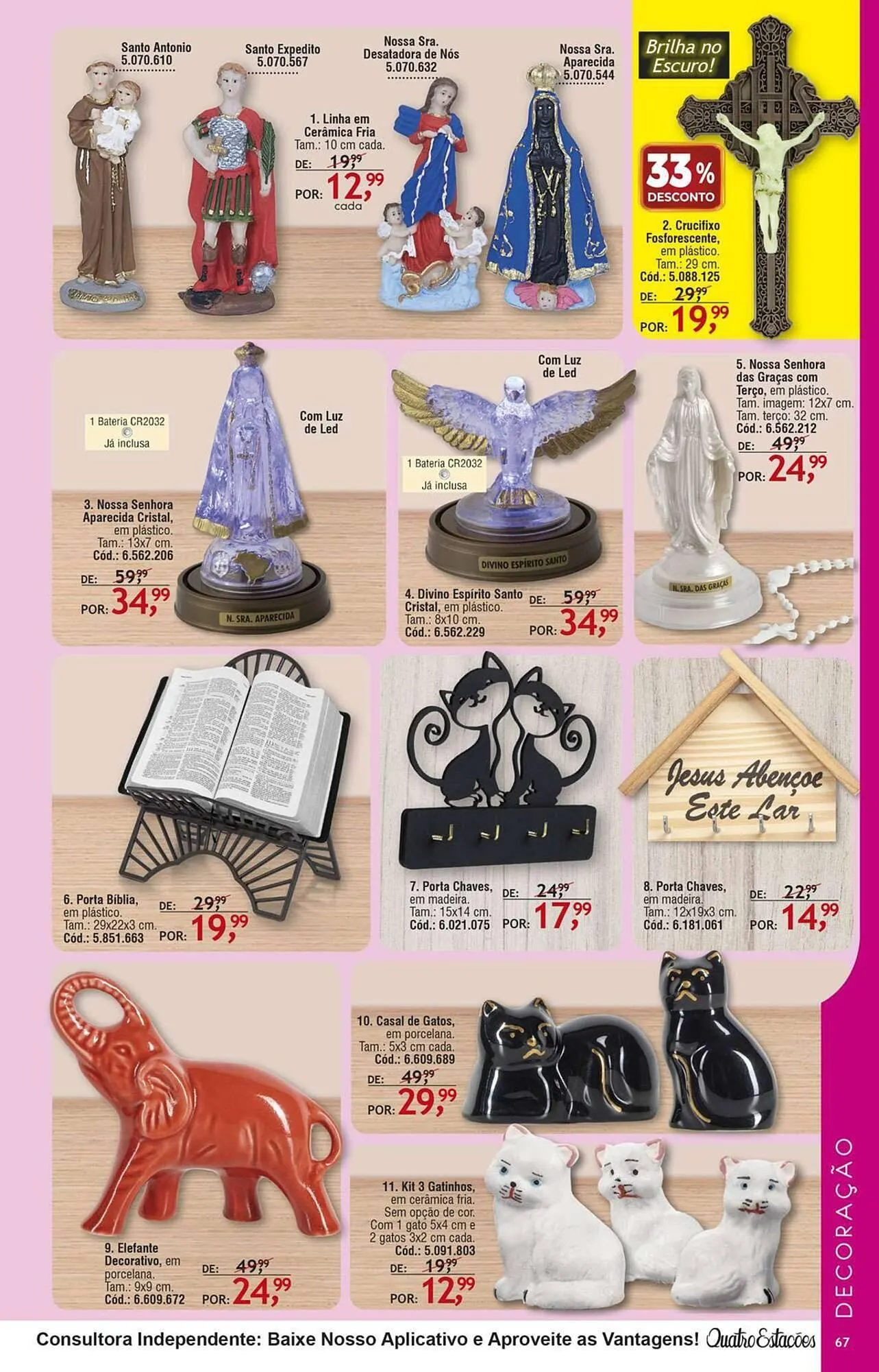 Encarte de Catálogo Quatro Estações 28 de abril até 30 de abril 2025 - Pagina 63