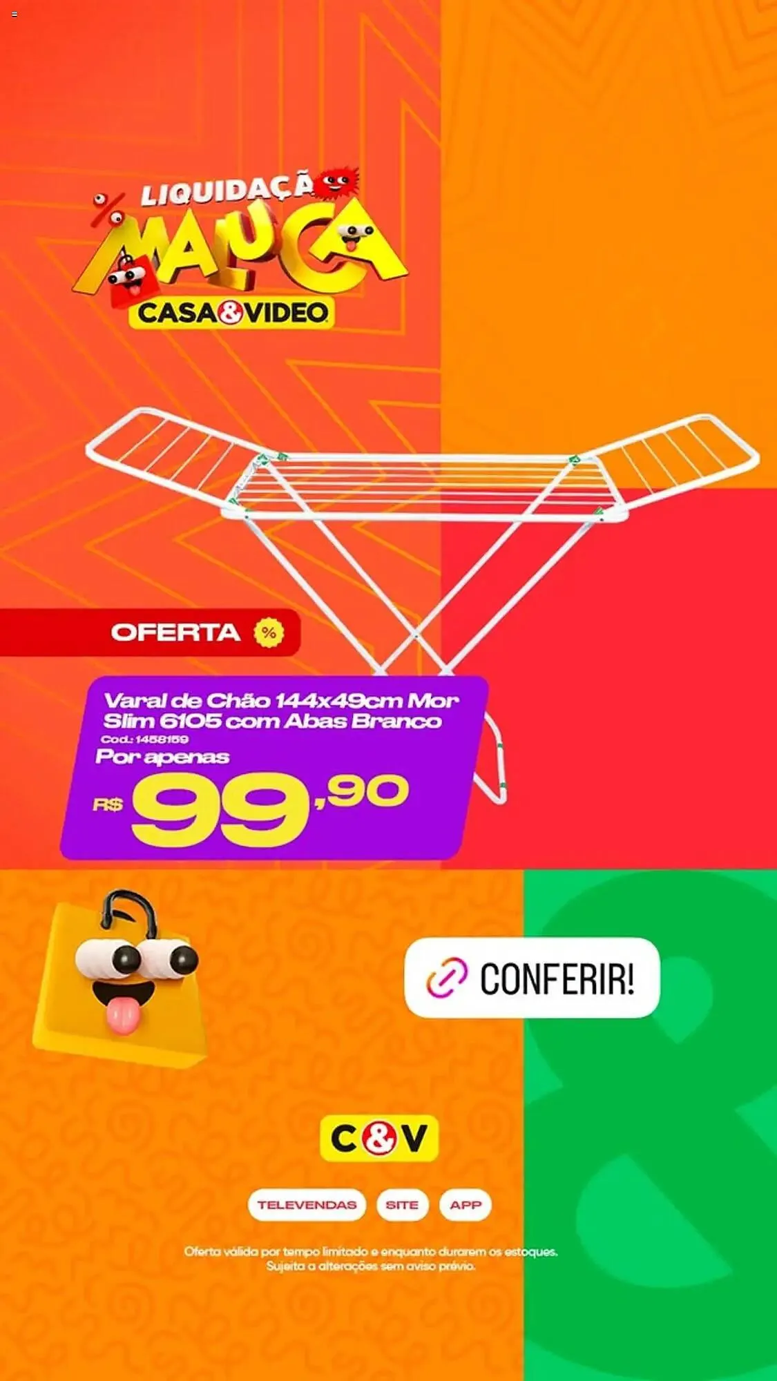 Encarte de Catálogo Casa e Vídeo 7 de julho até 10 de julho 2025 - Pagina 6