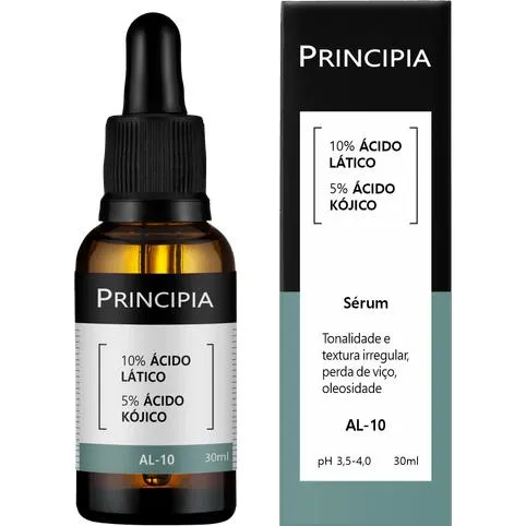 Sérum Facial Principia AL-10 10% Ácido Lático + 5% Ácido Kójiko 30ml