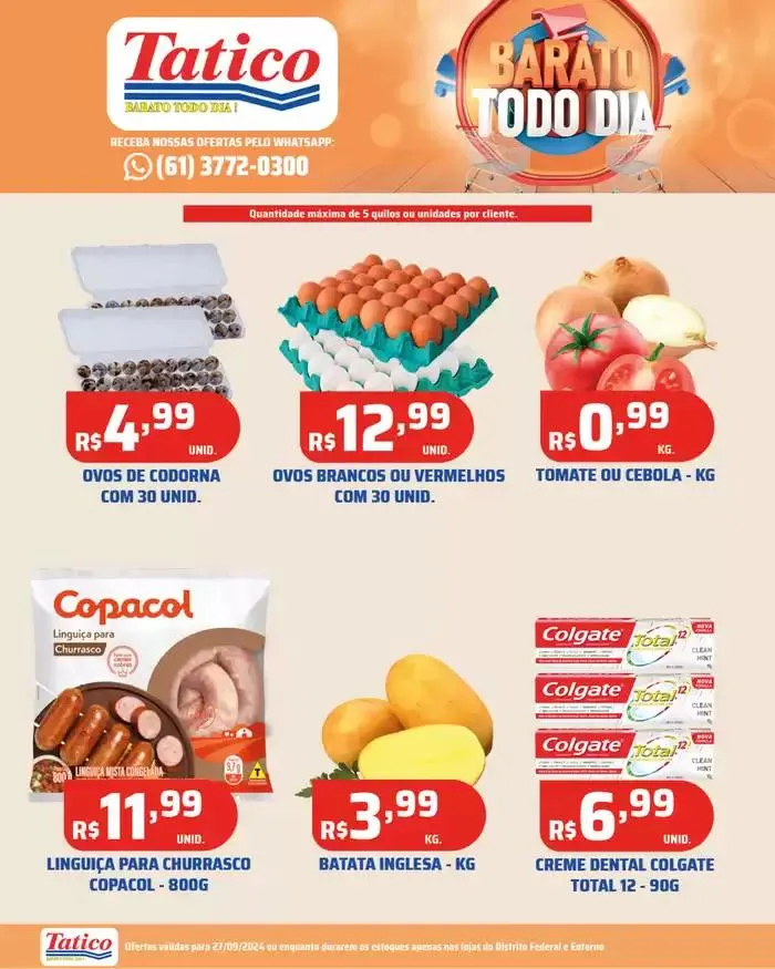 Encarte de Barato Todo Dia 27 de setembro até 30 de setembro 2024 - Pagina 8