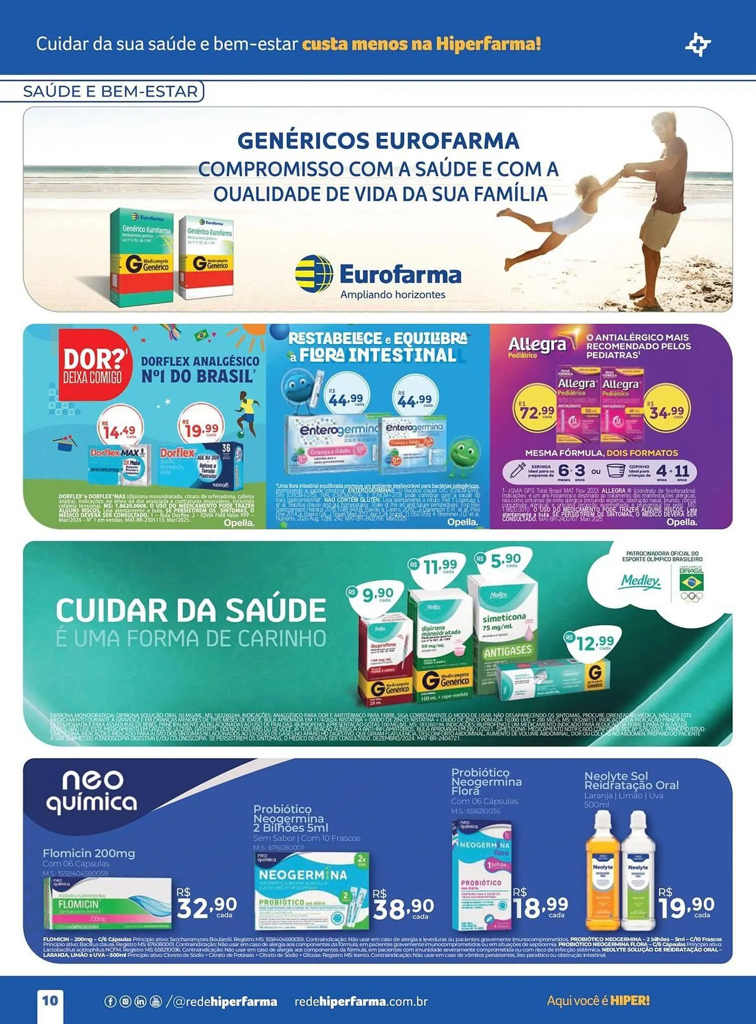 Encarte de Catálogo Hiper Farma 6 de outubro até 4 de novembro 2025 - Pagina 10