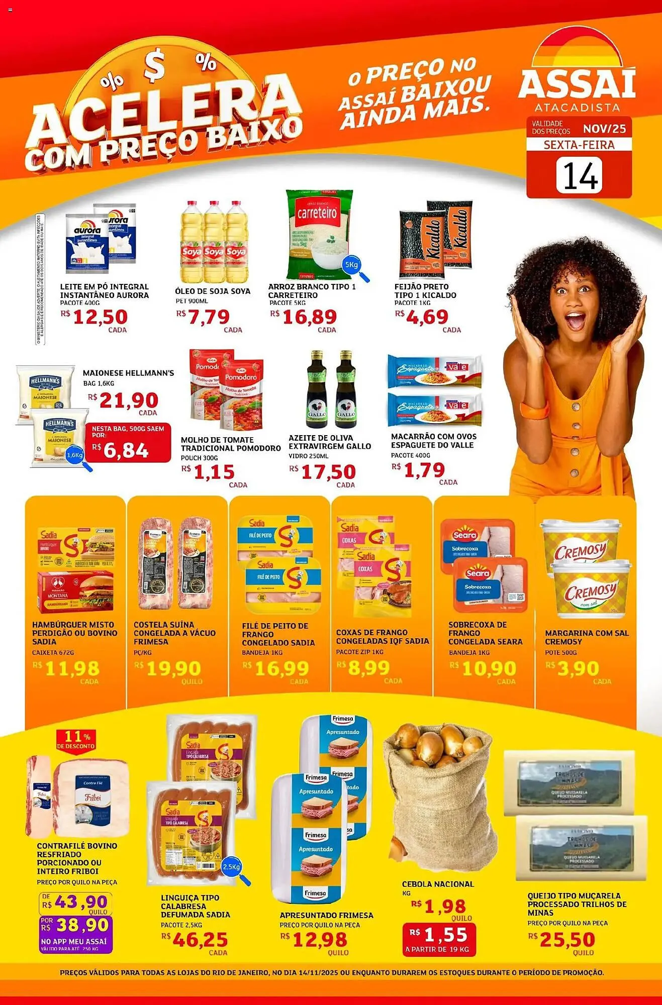 Encarte de Encarte Assaí Atacadista 14 de novembro até 14 de novembro 2025 - Pagina 1