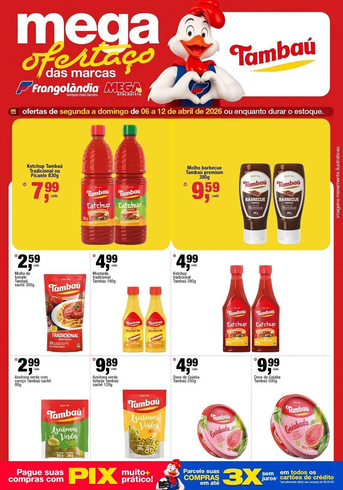 Encarte de Encarte Frangolândia 6 de abril até 12 de abril 2026 - Pagina 3