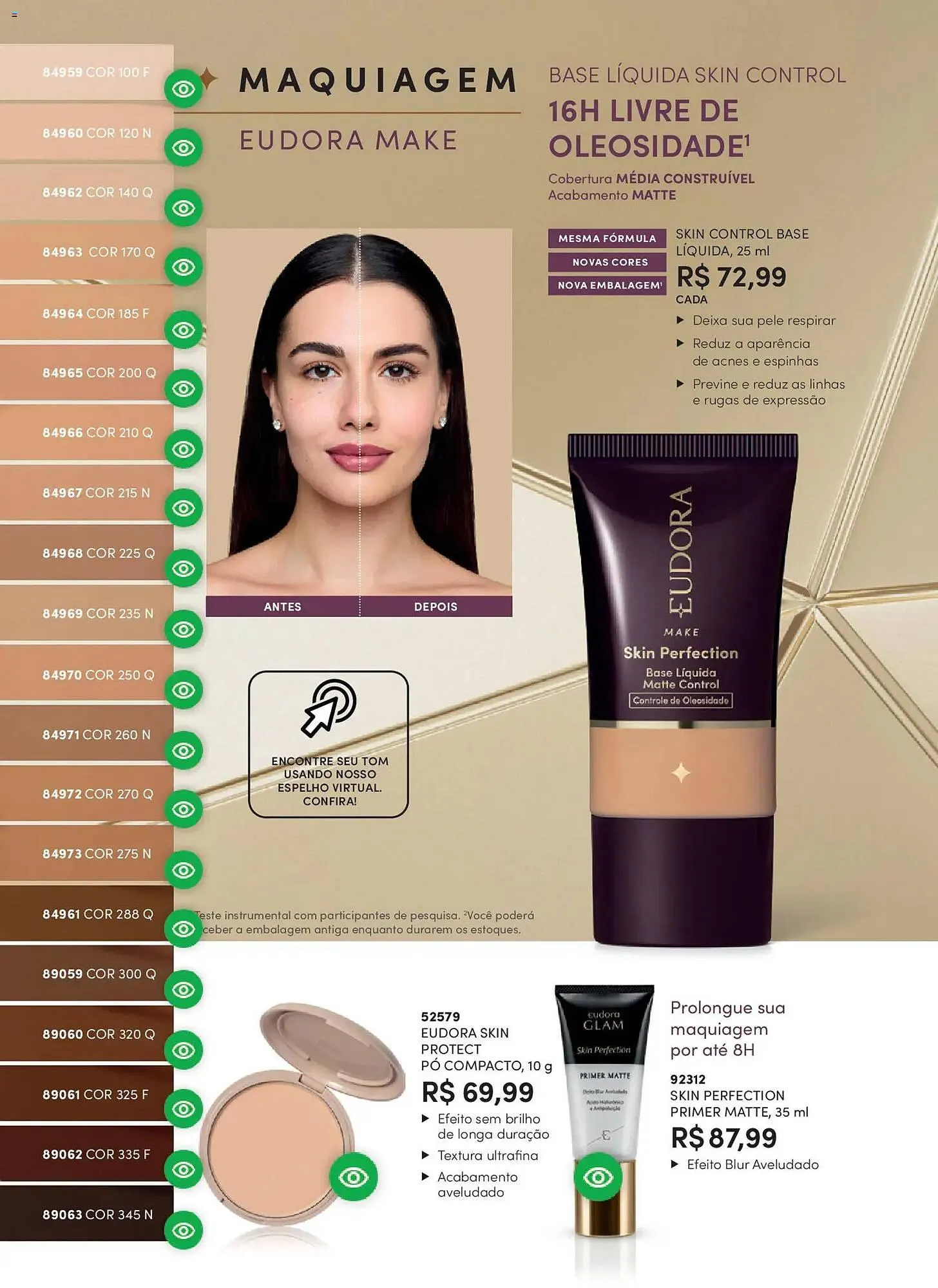 Encarte de Catálogo Eudora 23 de abril até 15 de junho 2026 - Pagina 68