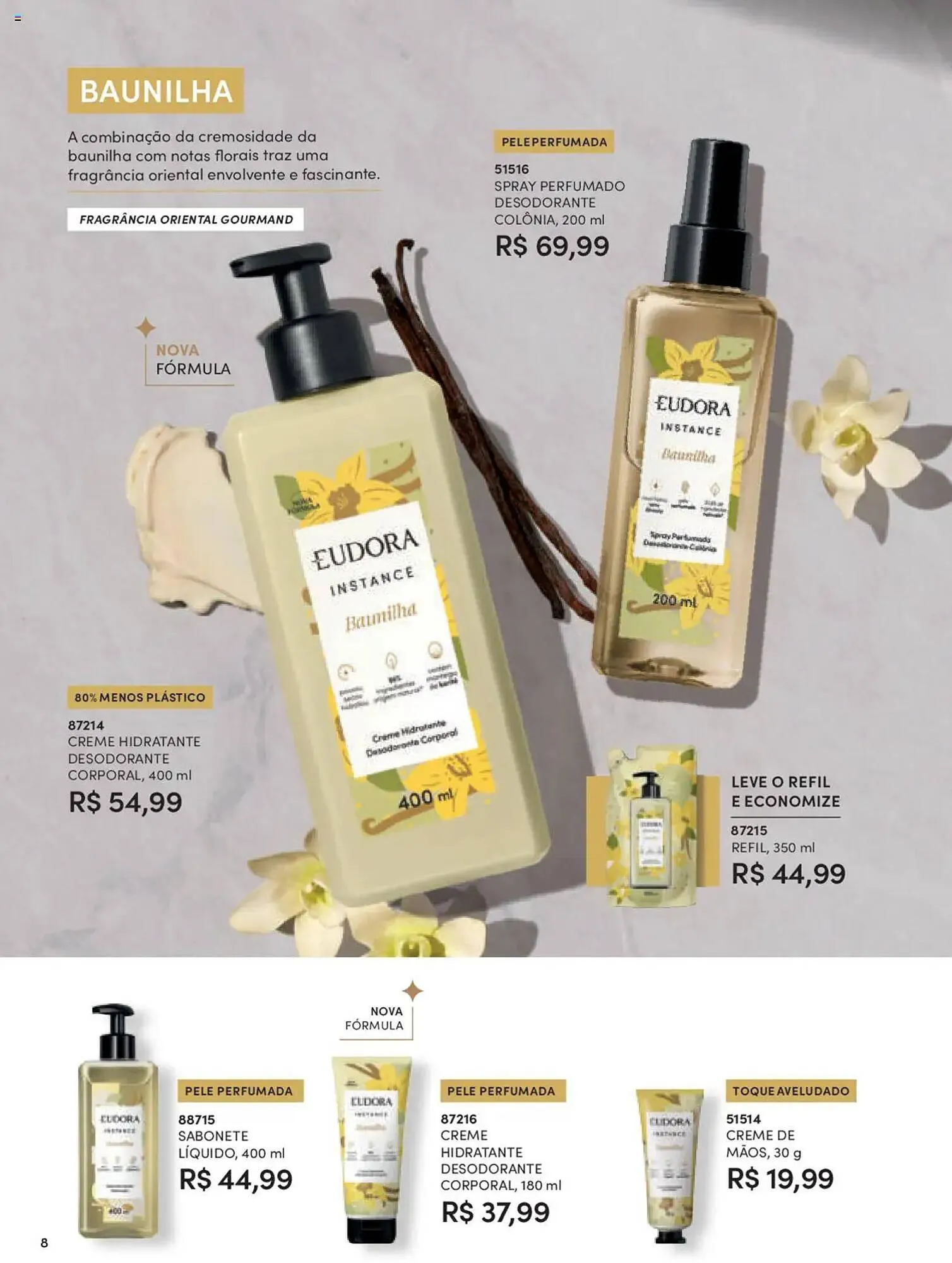 Encarte de Catálogo Eudora 8 de setembro até 3 de outubro 2025 - Pagina 8