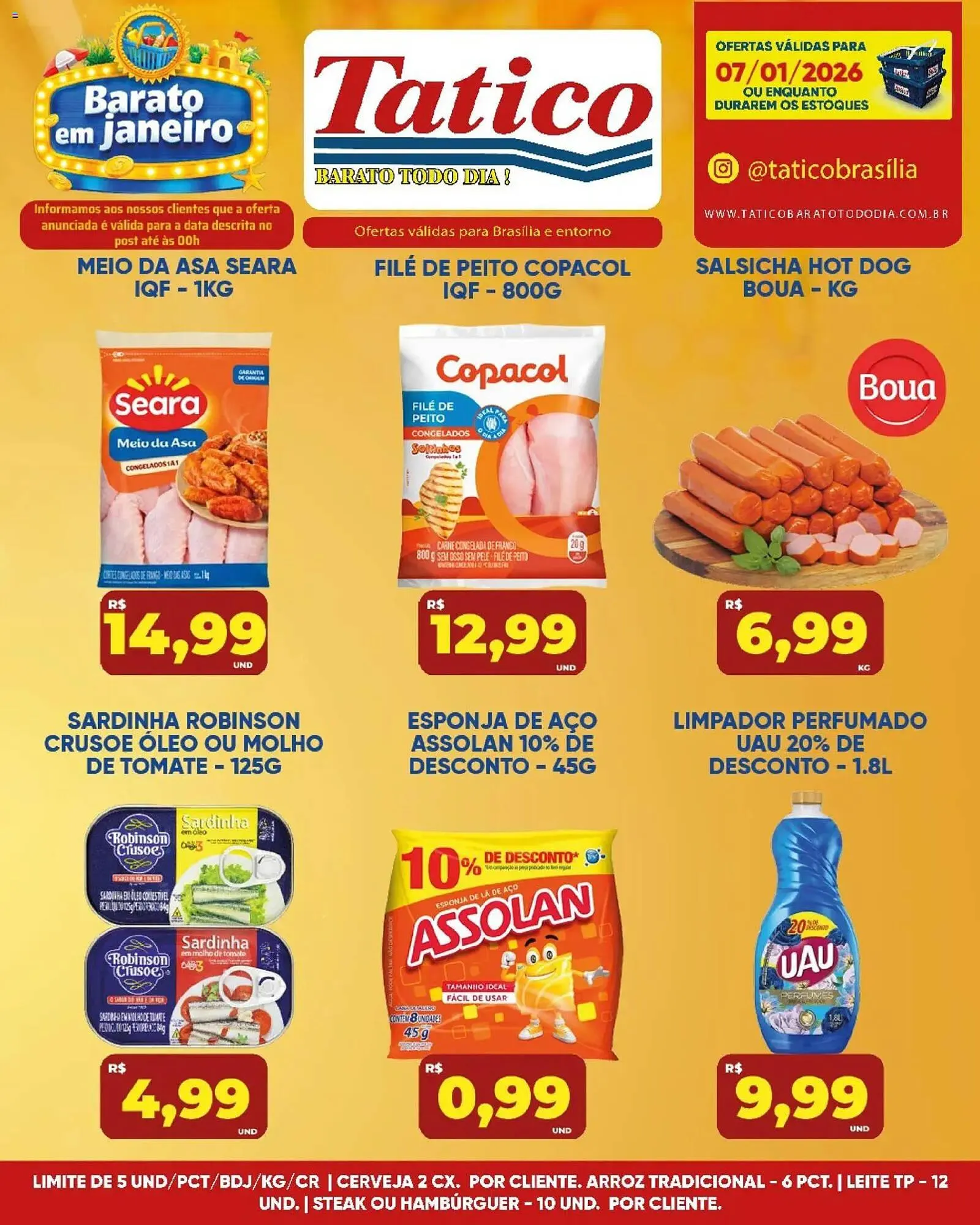 Encarte de Tabloide Tatico 8 de janeiro até 8 de janeiro 2026 - Pagina 30