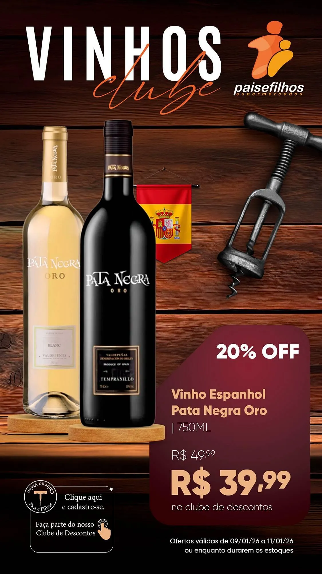 Encarte de Catálogo Pais e Filhos Supermercados 9 de janeiro até 11 de janeiro 2026 - Pagina 5