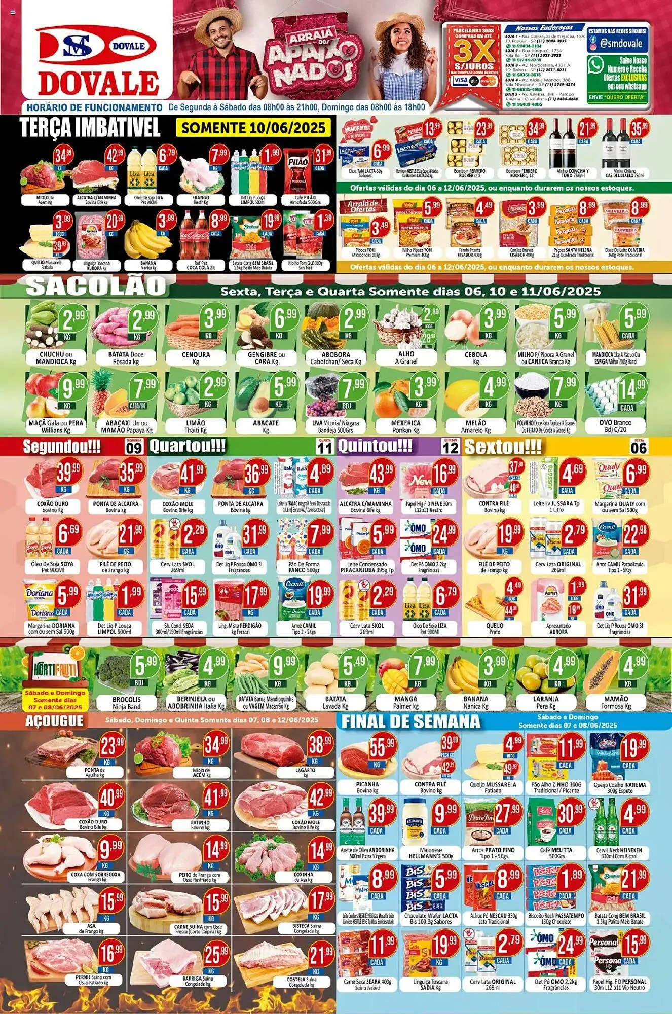 Encarte de Catálogo Dovale 6 de junho até 13 de junho 2025 - Pagina 1