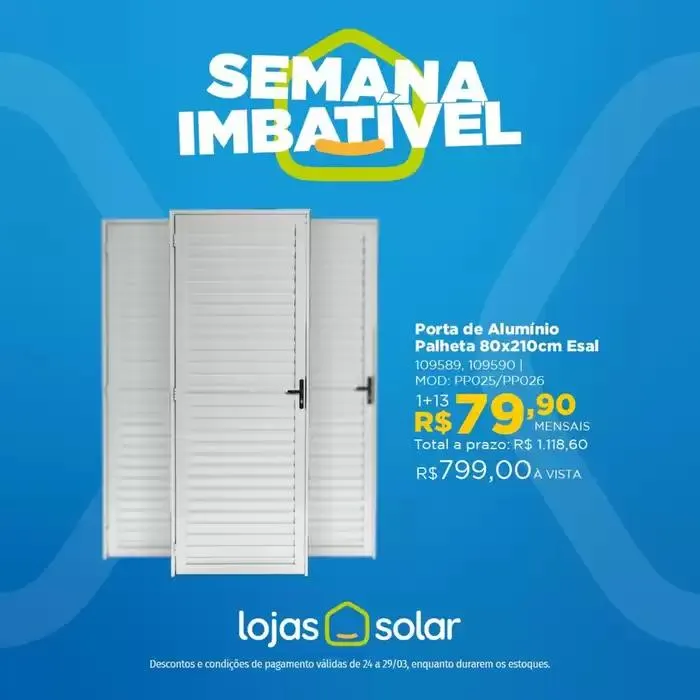 Encarte de Encarte Lojas Solar 24 de março até 29 de março 2025 - Pagina 8