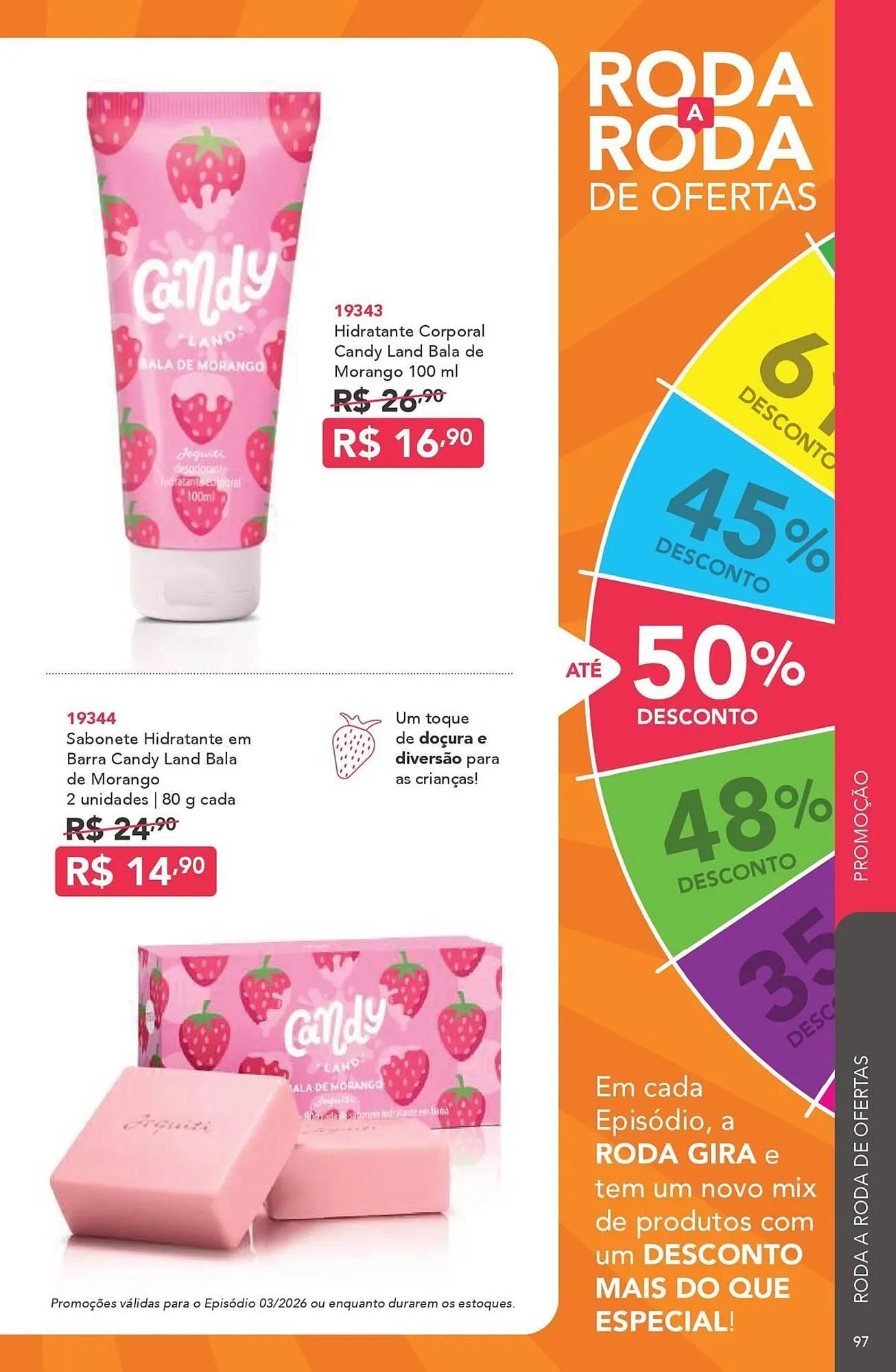 Encarte de Catálogo Jequiti 2 de março até 31 de março 2026 - Pagina 97