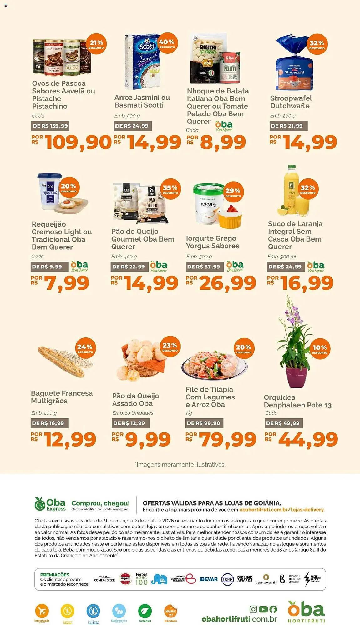 Encarte de Folheto Oba Hortifruti 31 de março até 3 de abril 2026 - Pagina 6